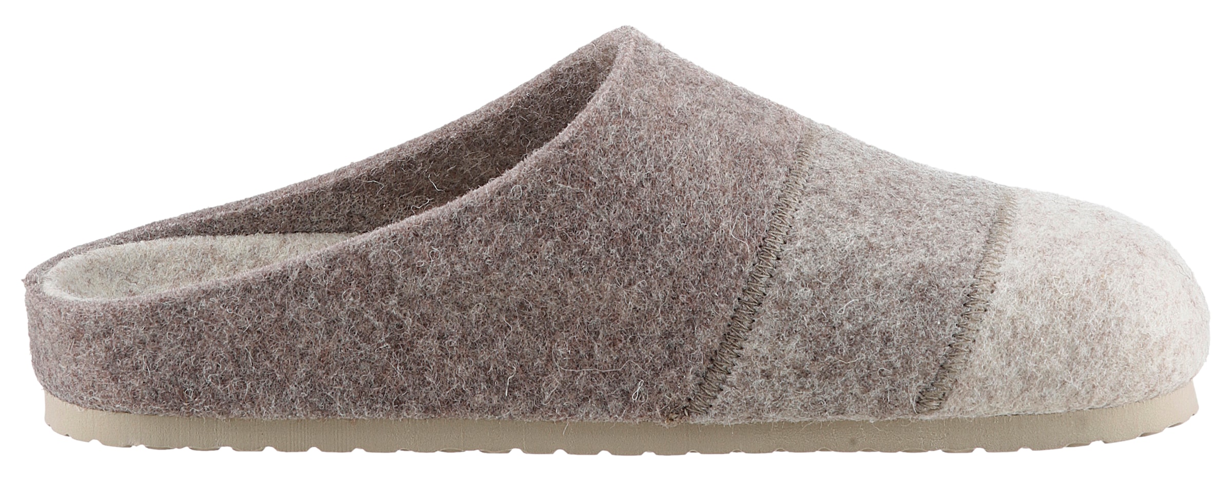 BIO Life Clog »Panal«, Hausschuh, Homeslipper in Patchwork-Optik