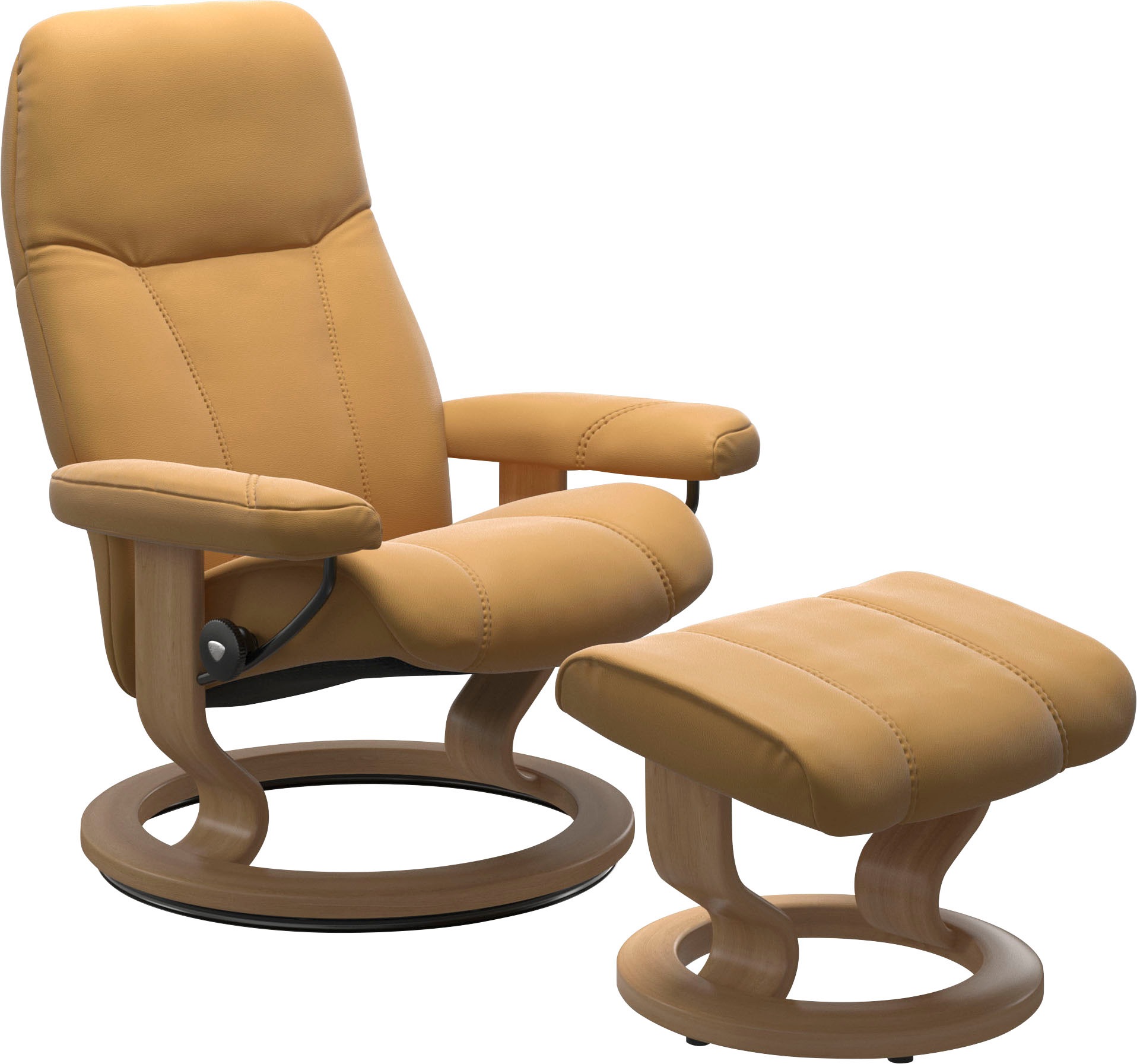 Stressless® Relaxsessel »Consul«, (Set, Relaxsessel mit Hocker), mit Hocker günstig online kaufen