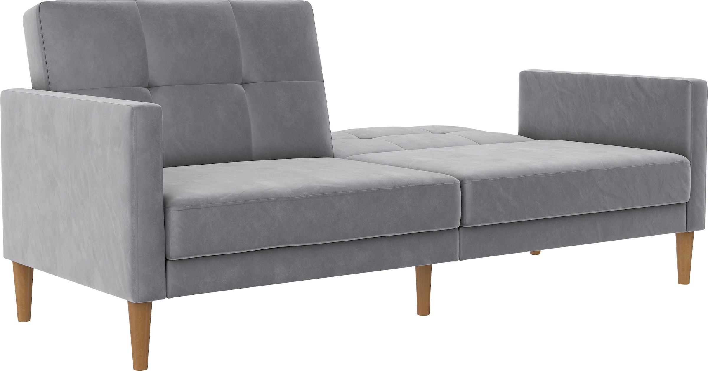 Dorel Home 3-Sitzer »Lilly«, Bett-Funktion, Rückenlehne 3-fach verstellbar, Sitzhöhe 43 cm