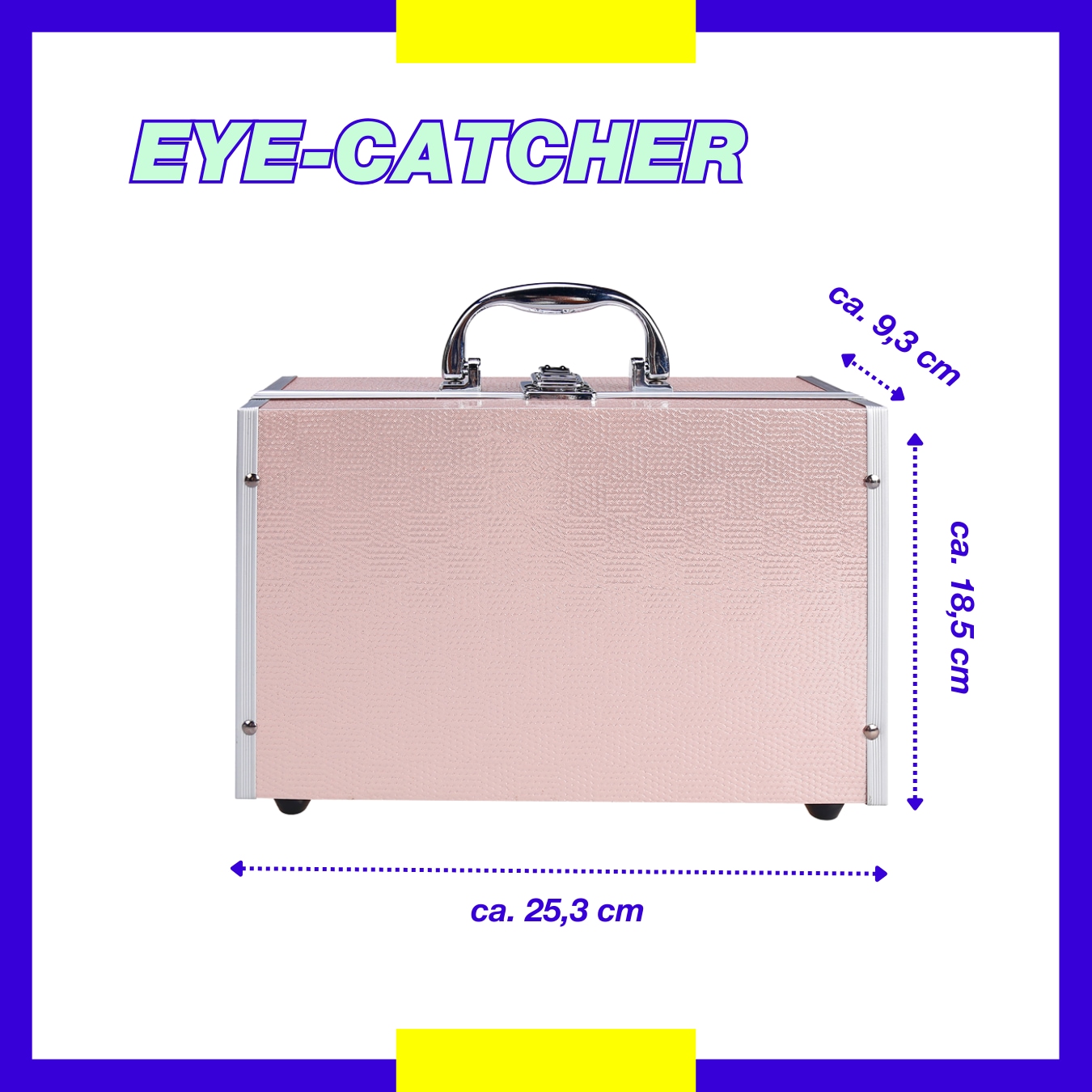 ZMILE COSMETICS Kosmetik-Koffer »Eye-Catcher«, (42 tlg.), mit veganer Formulierung