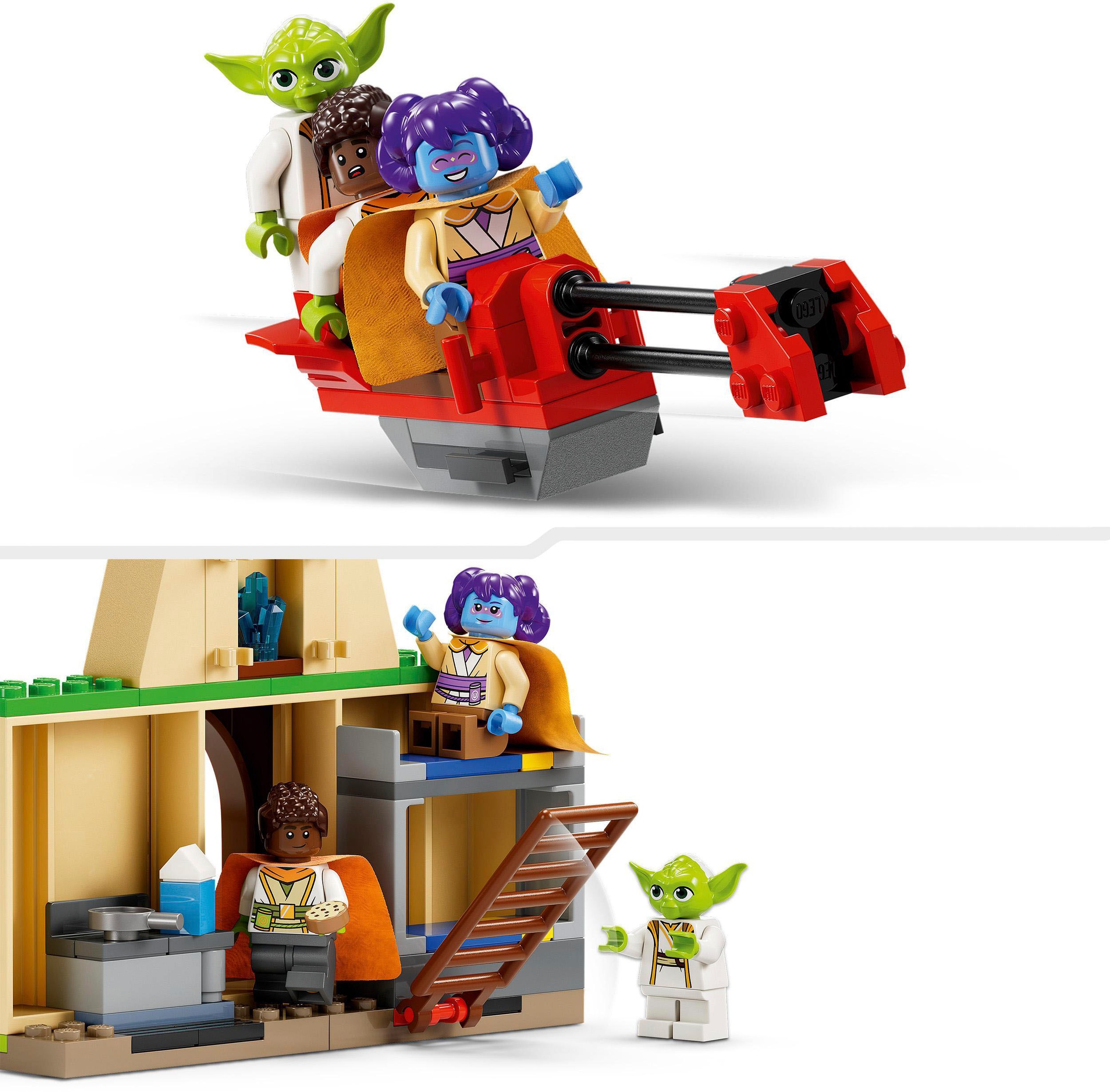 LEGO® Konstruktionsspielsteine »Tenoo Jedi Temple™ (75358), LEGO® Star Wars™«, (124 St.), Made in Europe