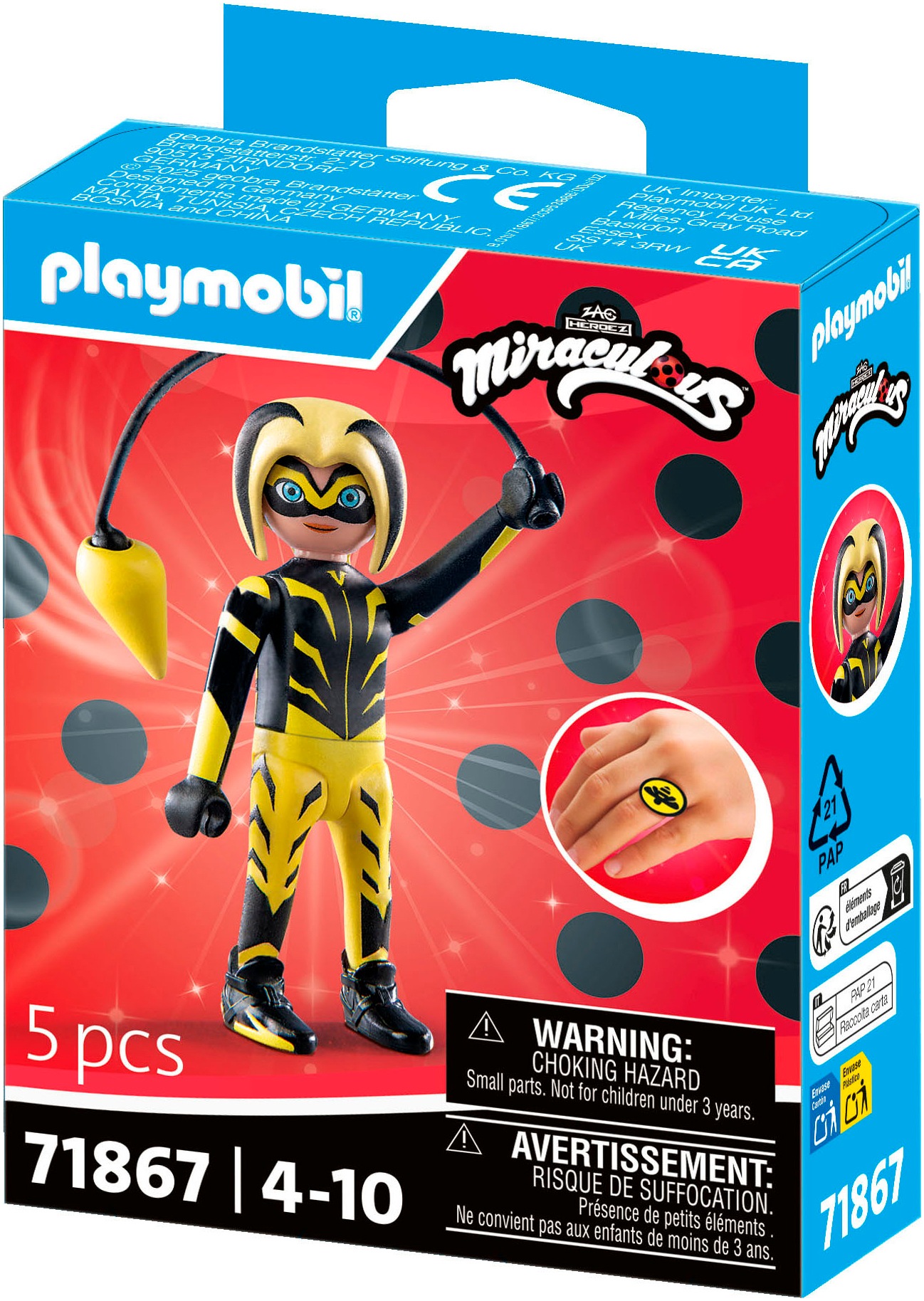 Playmobil® Konstruktions-Spielset »Miraculous: Vesperia (71867)«, (5 St.), Made in Europe