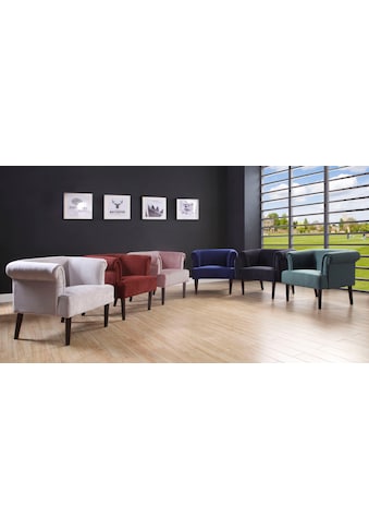 ATLANTIC home collection Sessel, Loungesessel mit Wellenunterfederung kaufen