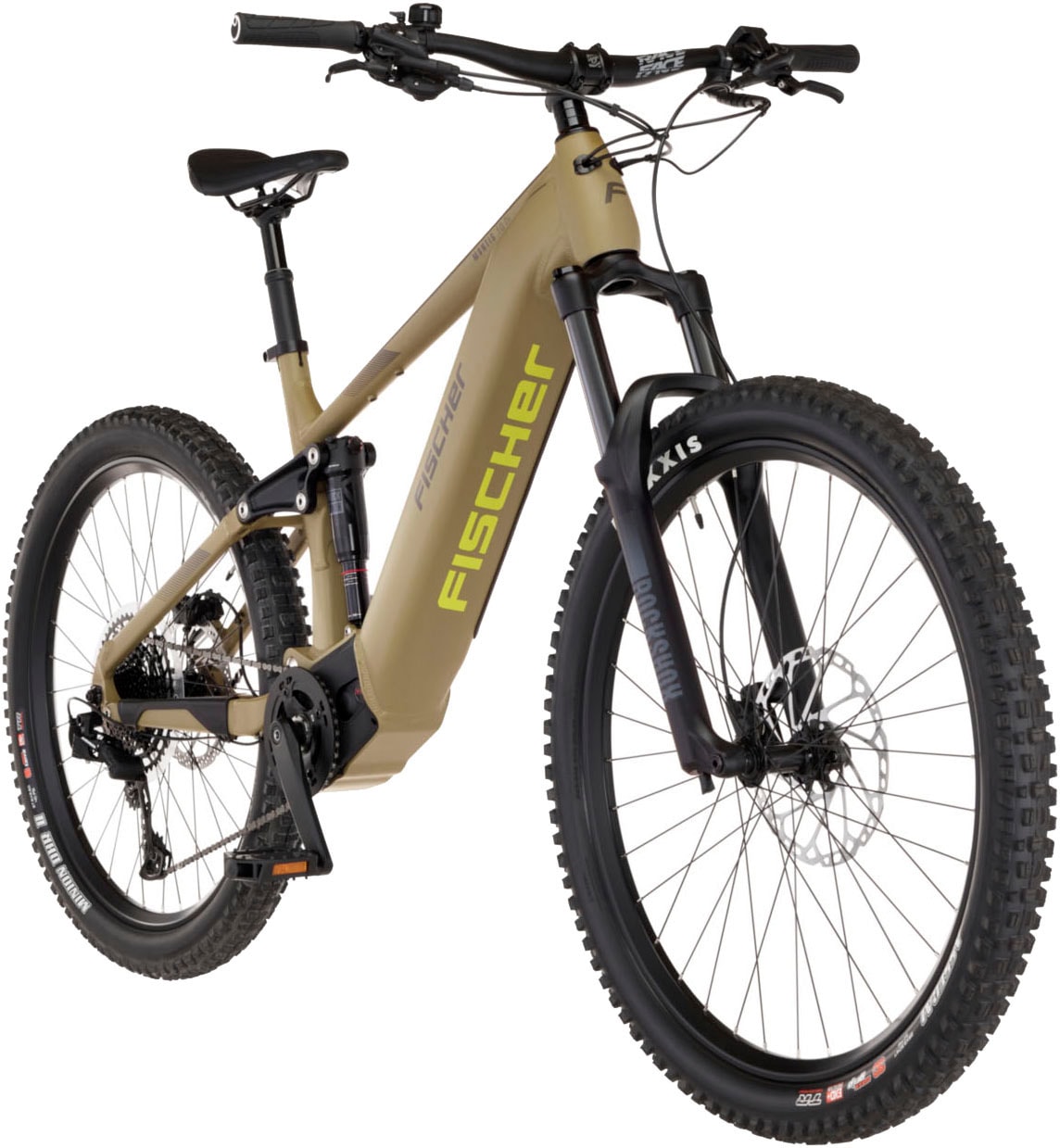 FISCHER Fahrrad »MONTIS 10.0i Fully 711« 12 Gang SRAM SX 11-50 Kettenschaltung Schaltwerk Mittelmotor mit Akku-Ladegerät;mit Werkzeug, 