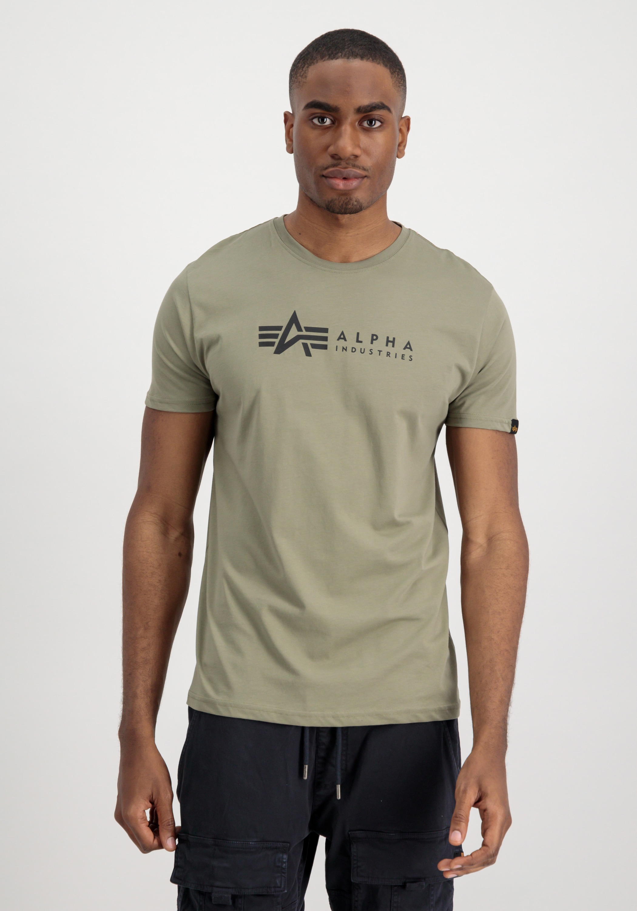 Alpha Industries T-Shirt »Alpha Industries Men - T-Shirts Alpha Label T-Shirt 2 Pack«