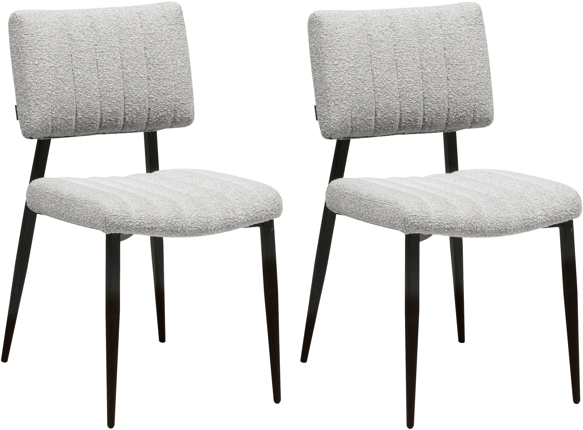 OMG Design Esszimmerstuhl »Dirk«, (Set), 2 St., Stoff, moderner Boucle Bezu günstig online kaufen