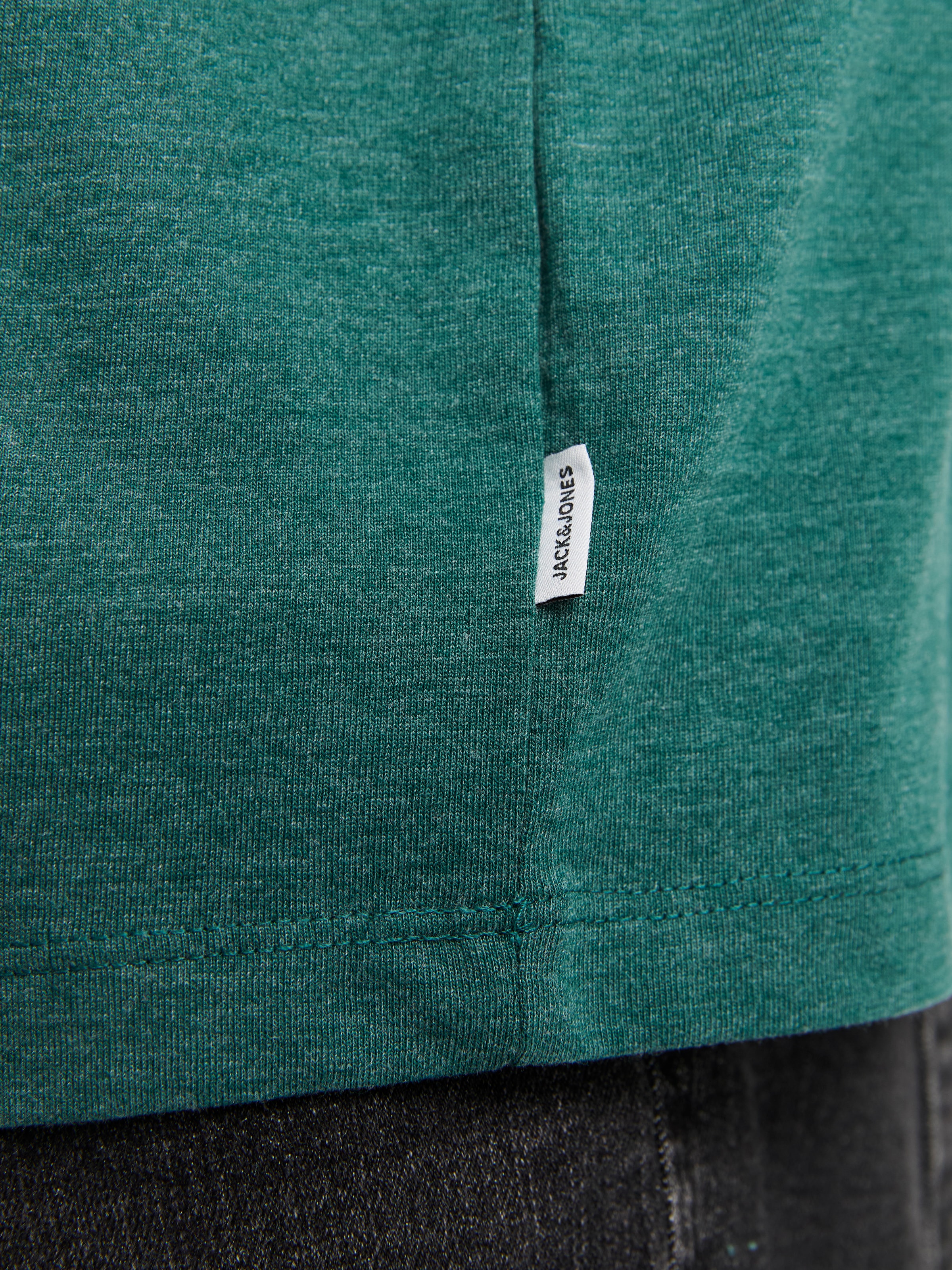 Jack & Jones PlusSize Rundhalsshirt »JJEORGANIC MEL TEE SS O-NECK NOOS PLS«