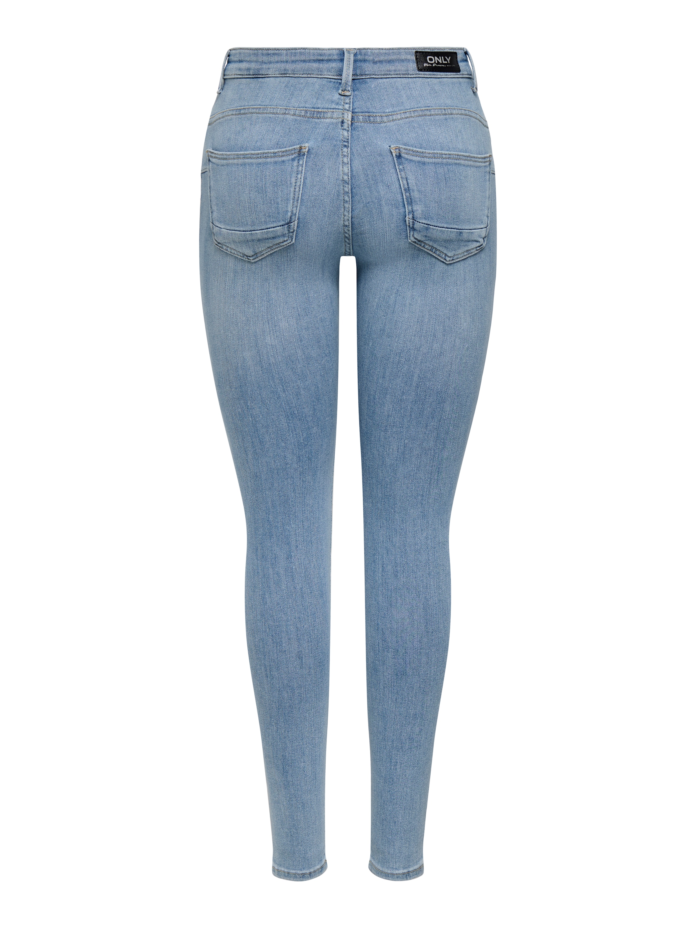 ONLY Skinny-fit-Jeans »ONLPOWER LIFE MID PUSH« Baumwollmischung, skinny fit, regular waist