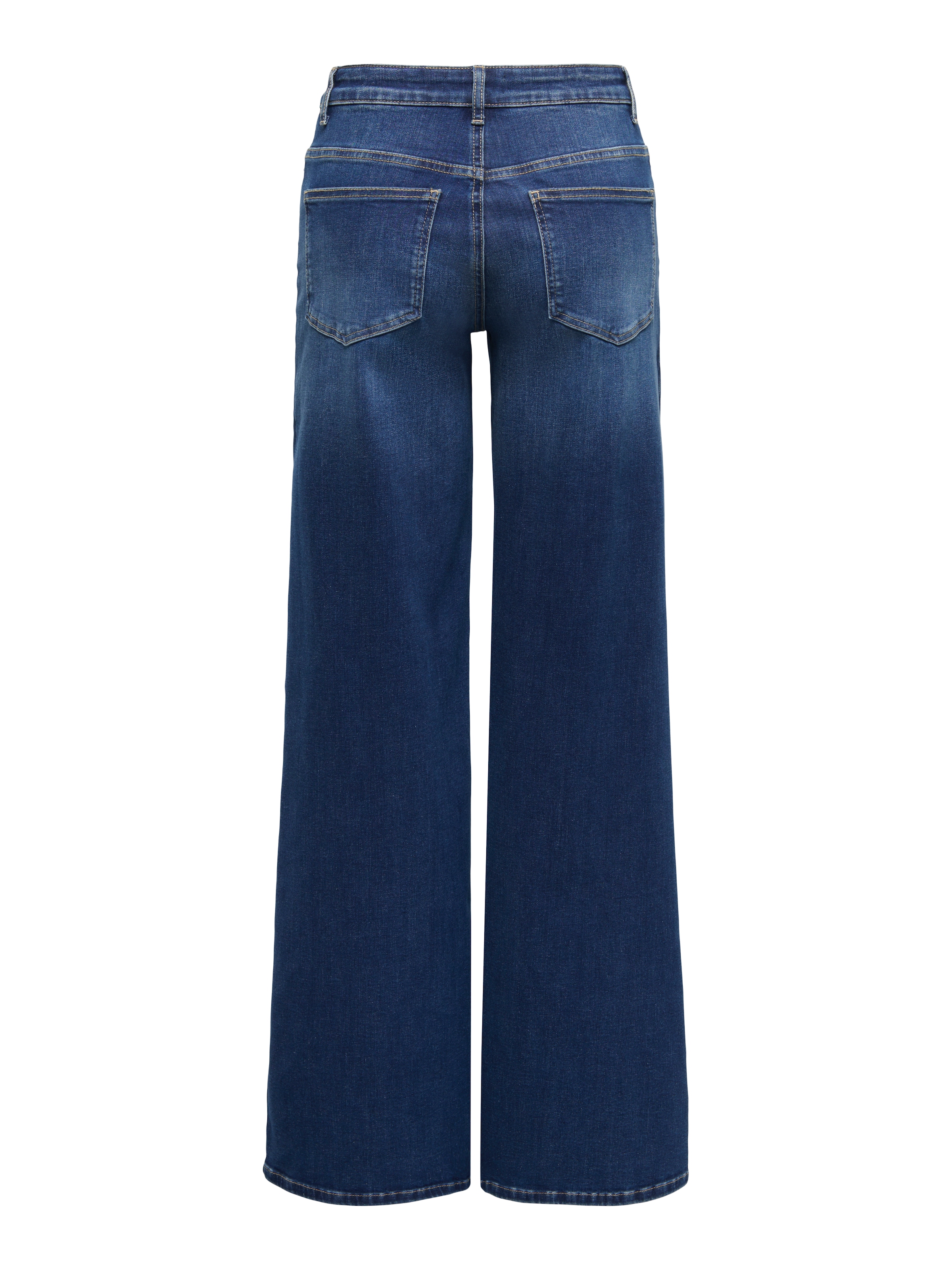 ONLY High-waist-Jeans »ONLMADISON BLUSH HW WIDE DNM DOT229 NOOS« Baumwollmischung, high waist, wide fit
