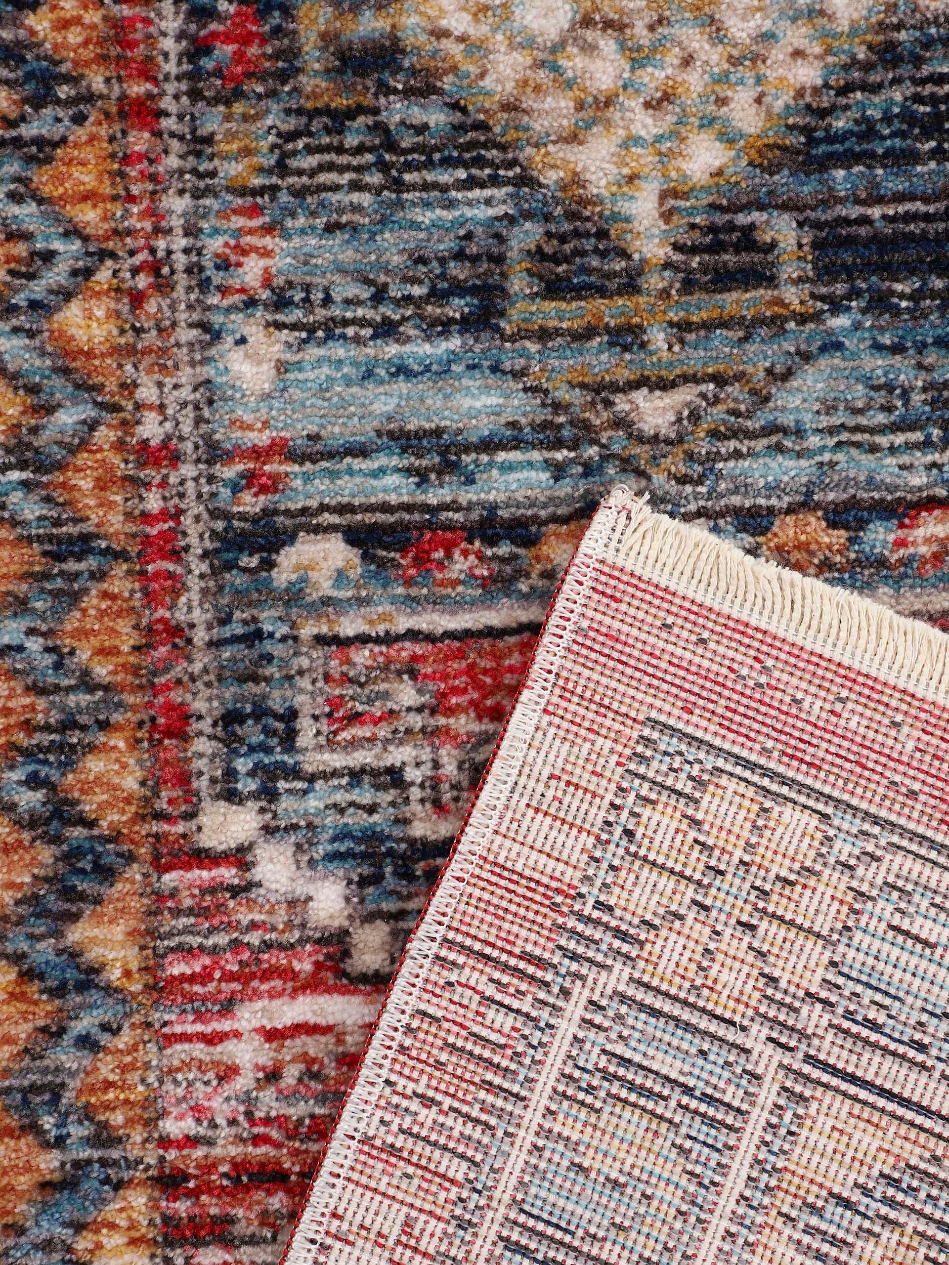 carpetfine Teppich »Phoenix«, rechteckig, 6 mm Höhe, Vintage Look, Wohnzimmer