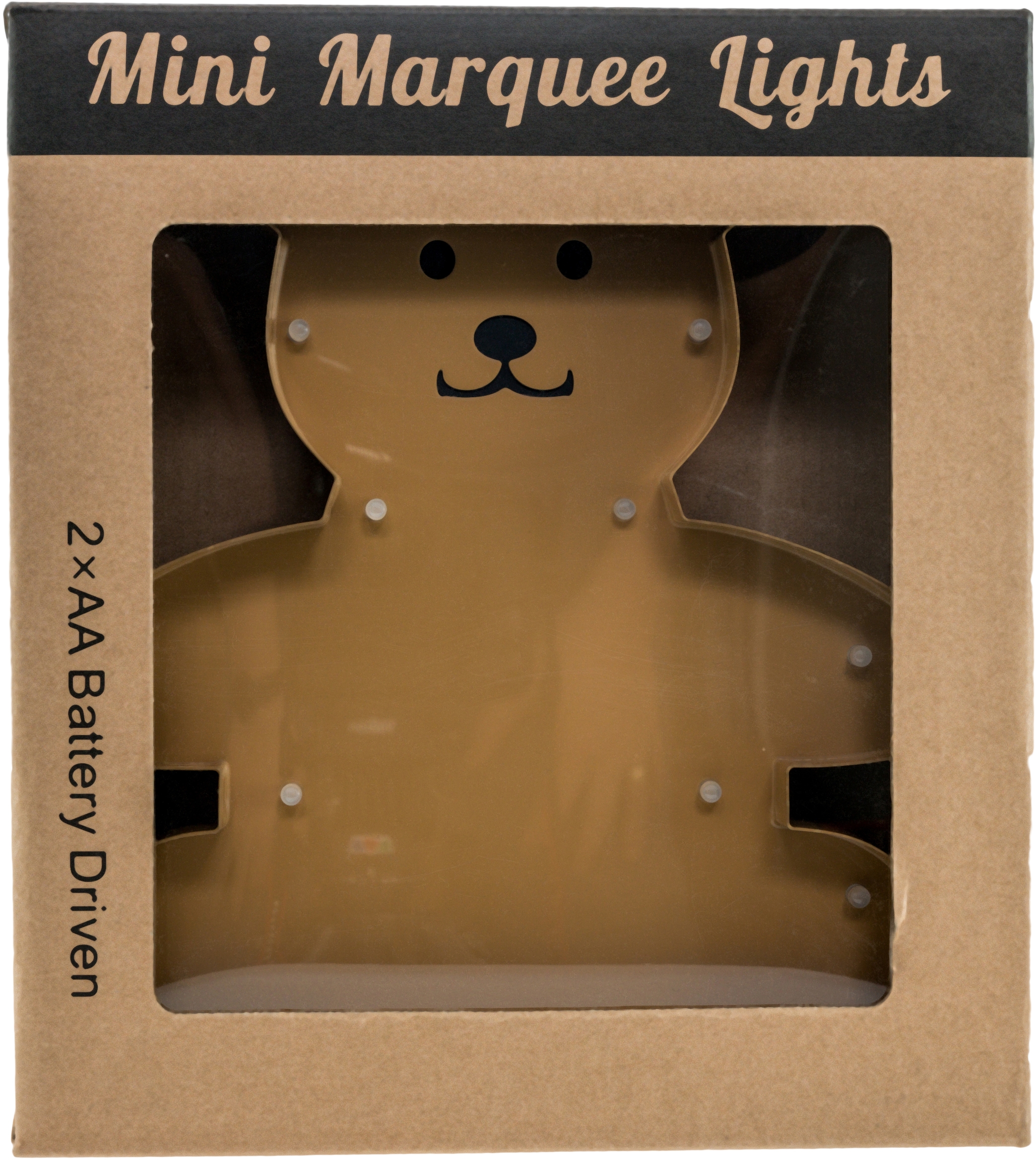 MARQUEE LIGHTS LED Dekolicht - online bestellen Tischlampe flammig-flammig, 18 18 LEDs Wandlampe, 20x23 festverbauten cm Teddy »Teddy«, mit