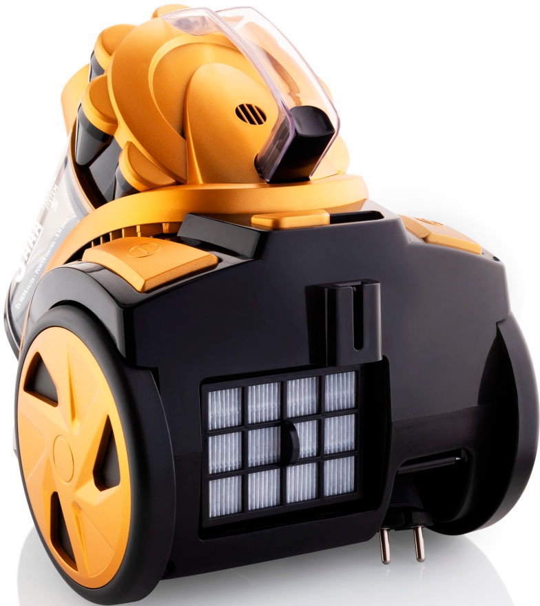 Hyundai Bodenstaubsauger »VC014«, 800 W, beutellos, ECO Motor, 2x HEPA-Filter, Teleskoprohr, 8m Radius