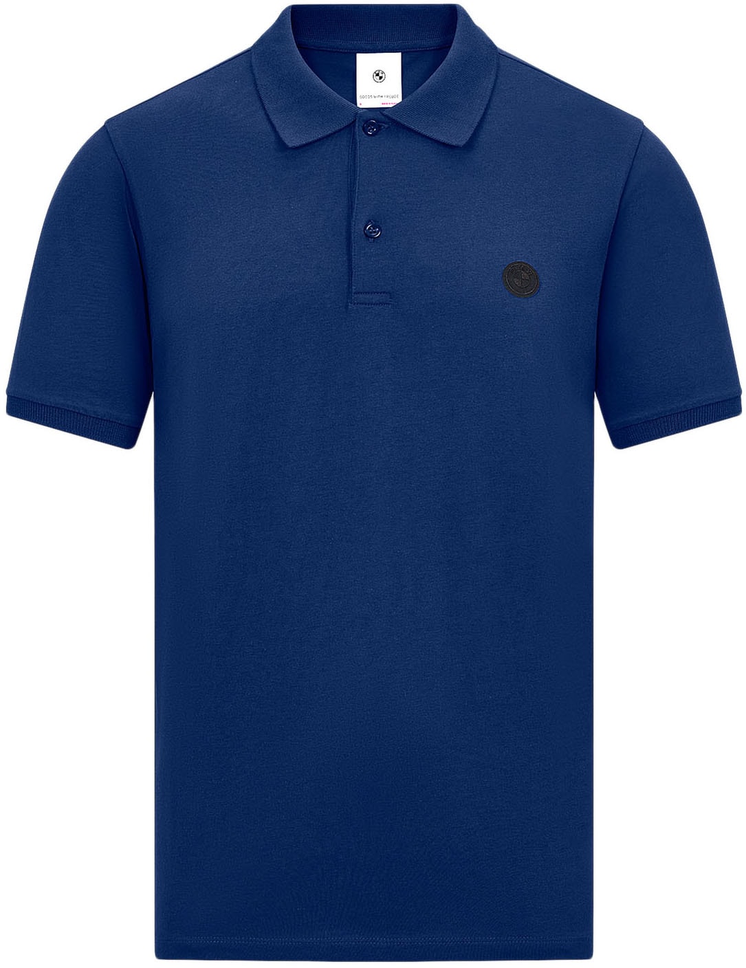 BMW Poloshirt mit Logoprägung auf Brusthöhe