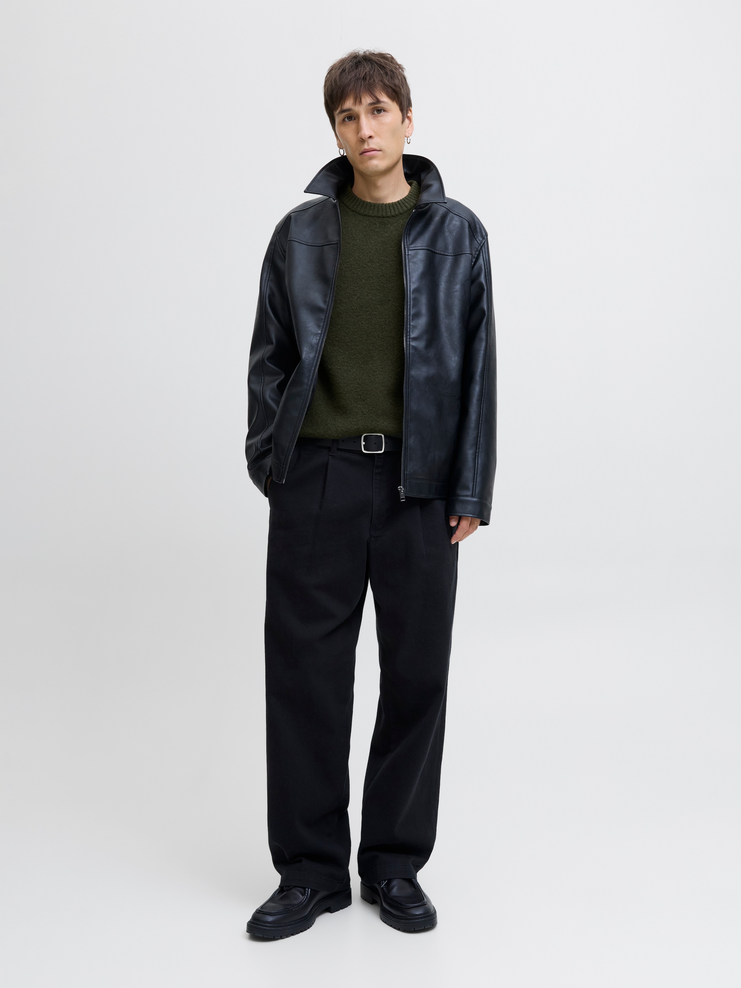 Jack & Jones Strickpullover »JJESOHO OLLIE KNIT CREW NECK SN«