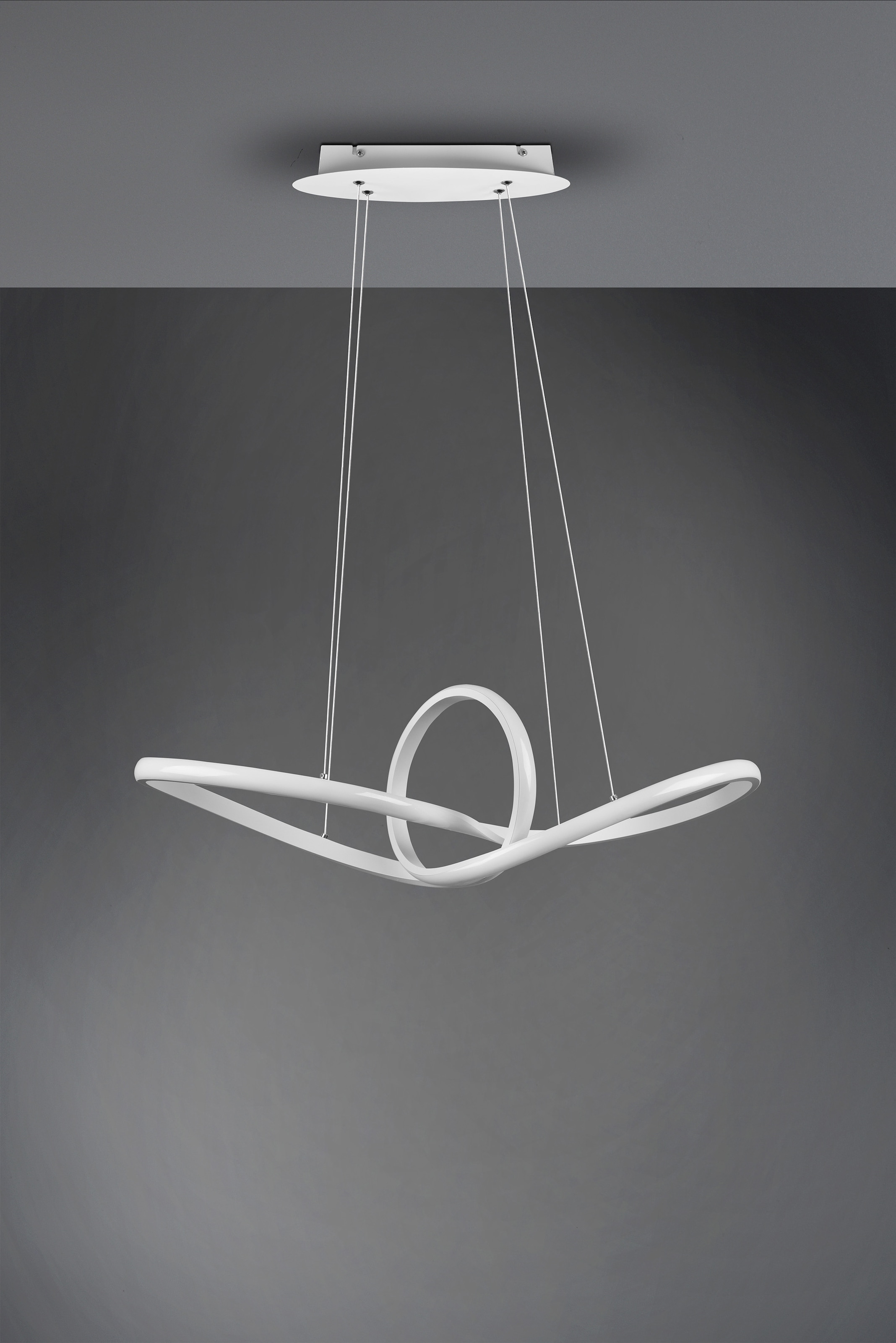 REALITY Leuchten LED Pendelleuchte »SANSA«, 1 flammig, Leuchtmittel LED-Modul | LED fest integriert, über Wandschalter dimmbar, 4000K, 3300 Lm, Abhängung 150cm