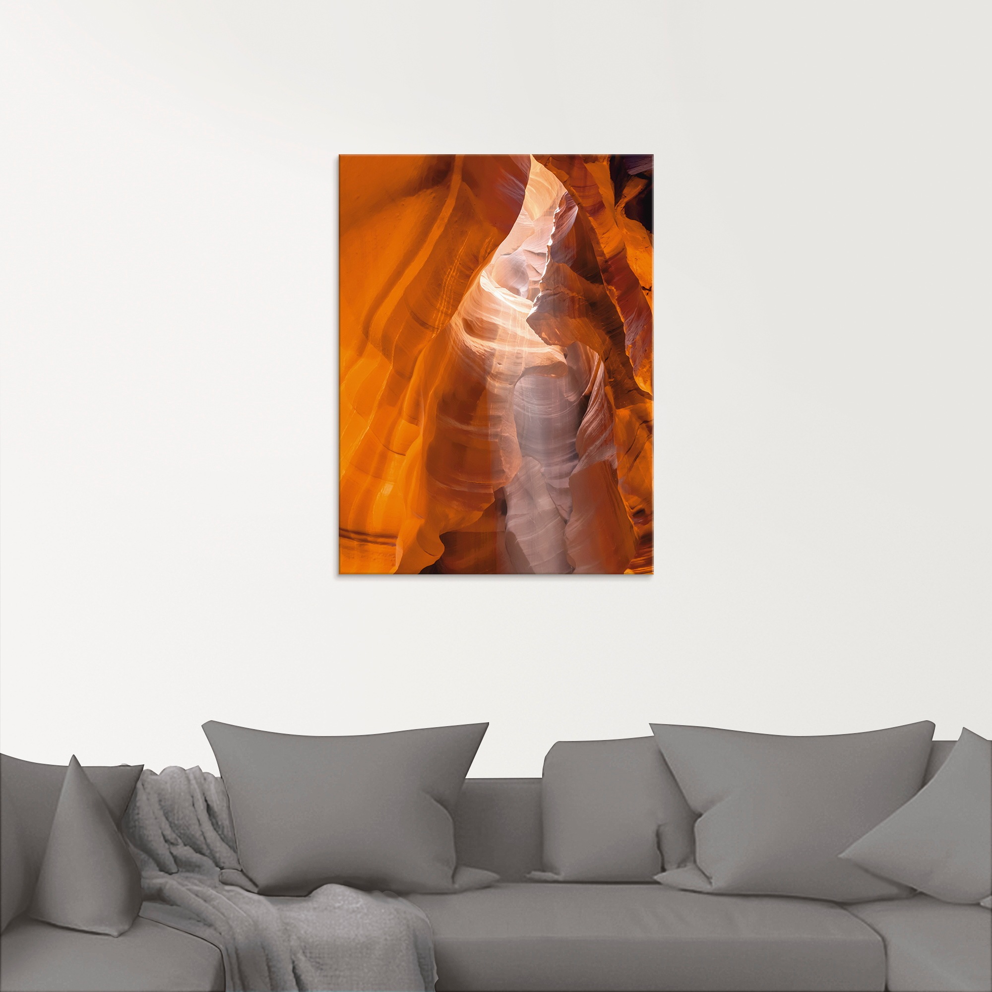 Artland Glasbild »Antelope Canyon«, Amerika, (1 St.), in verschiedenen Größen