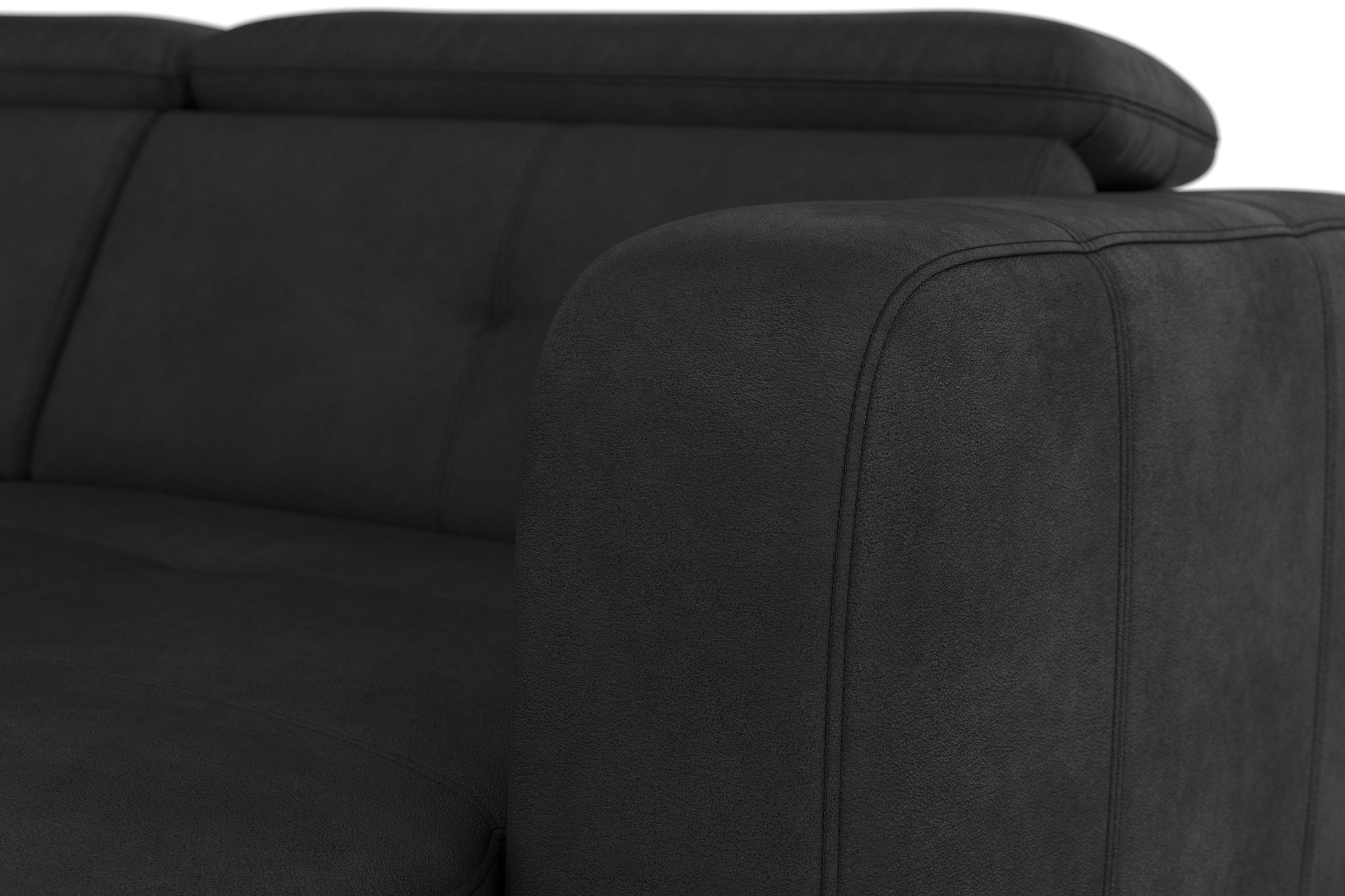 sit&more Wohnlandschaft »Belluci U-Form«, Kopfteilverstellung und Federkern, wahlweise mit Bettfunktion
