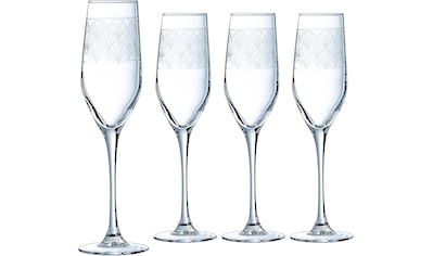 Luminarc Sektglas »Trinkglas Paradisio«, (Set, 4 tlg.), Gläser Set in... kaufen