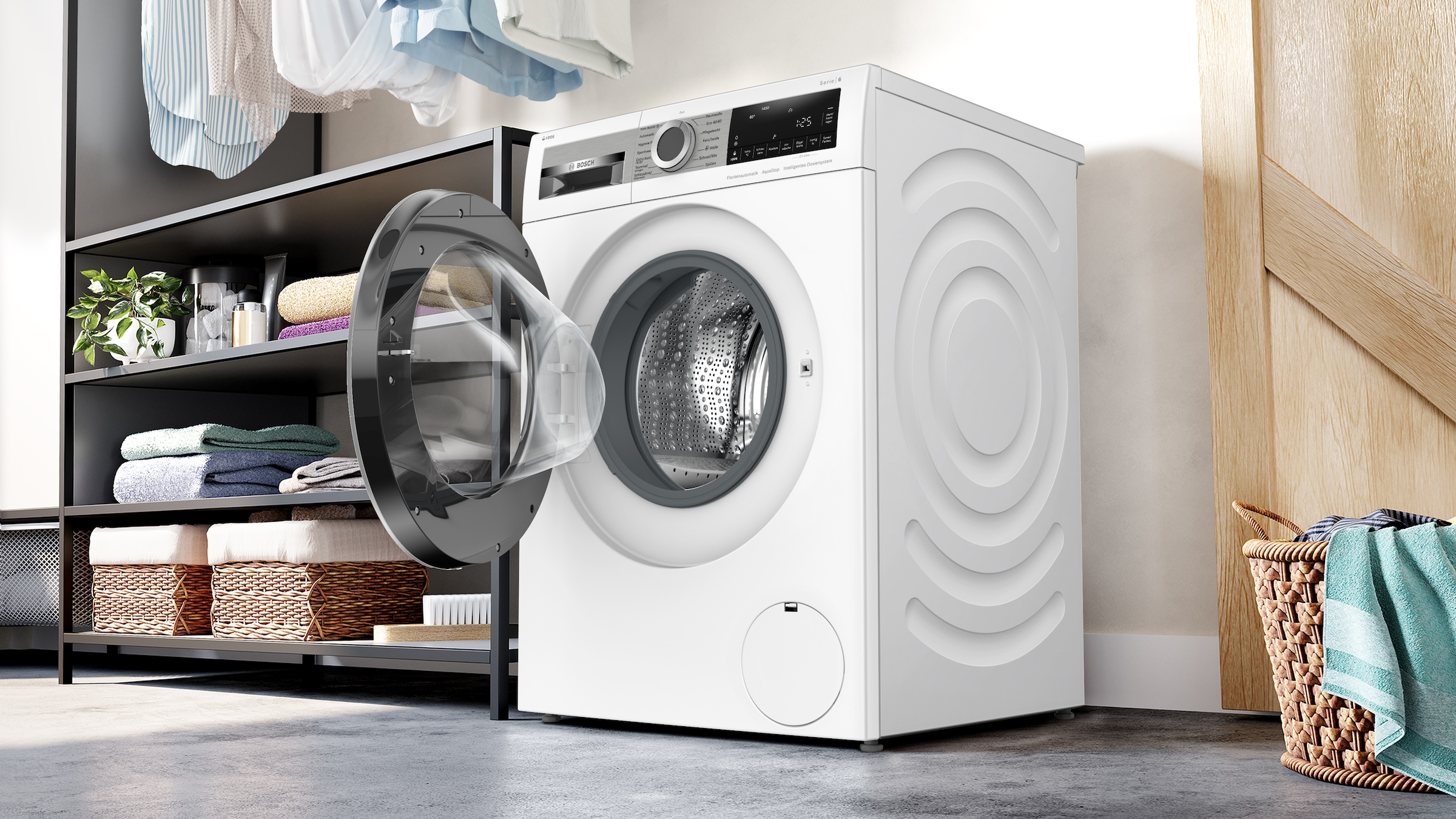 BOSCH Waschmaschine Serie 6 »WGG244F40« 9 kg 1400 U/min