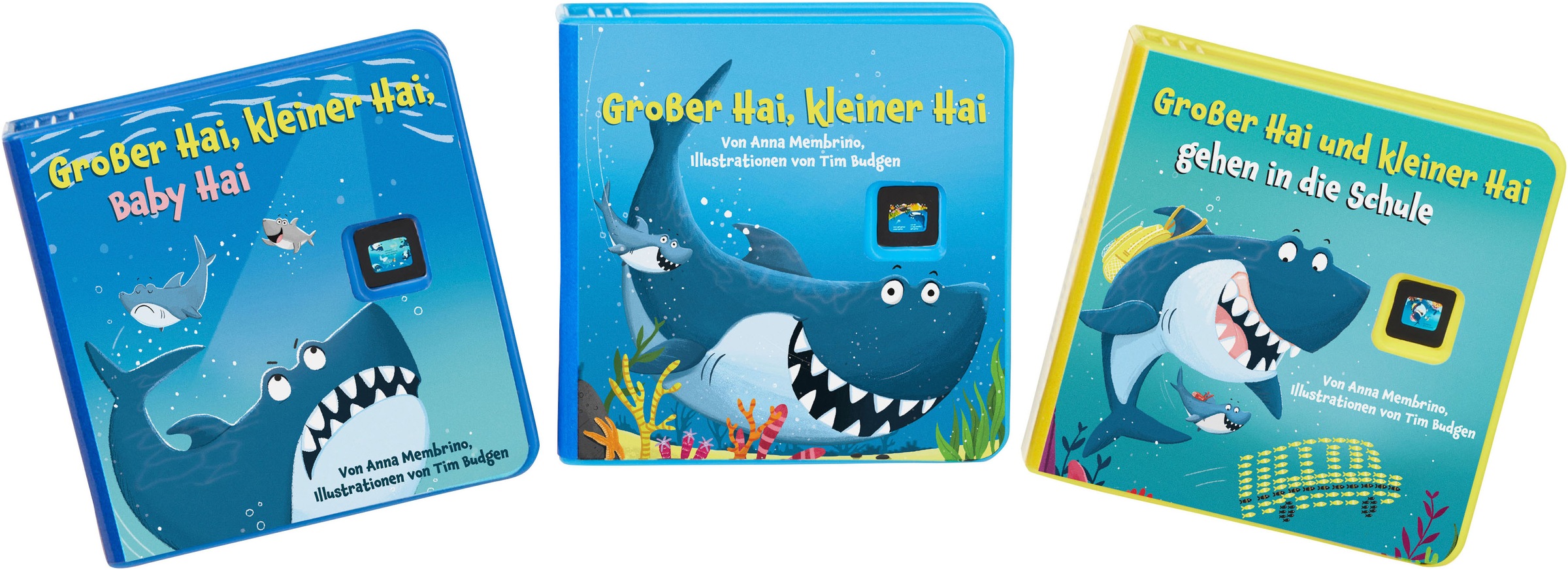 Little Tikes® Hörspielkassette »Story Dream Machine, Großer Hai, Kleiner Hai Familien-Kollektion« passend für Story Dream Machine