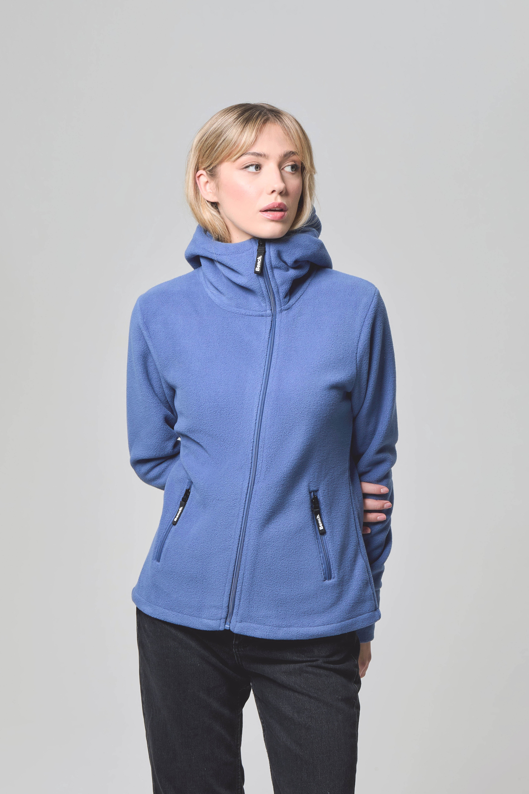 Bench. Fleecejacke »NINJA«, mit Kapuze