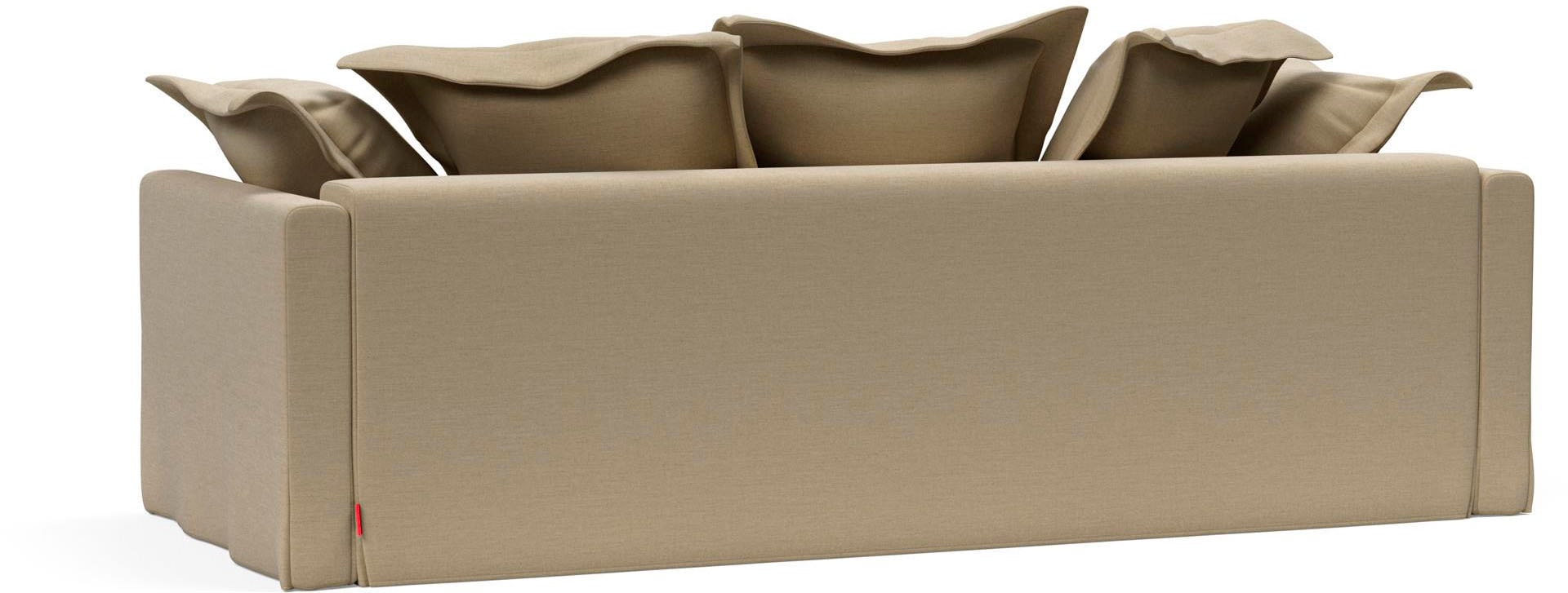 INNOVATION LIVING ™ Schlafsofa »PASCALA Bettsofa der Extraklasse, Kuschelkomfort mit tollen Kissen,«, mit Taschenfederkernmatratze, Liegefläche Breite 140 cm