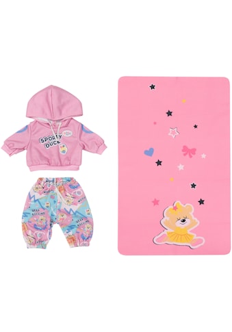 Baby Born Puppenkleidung »Kindergarten Sport Outfit, 36 cm«, mit Gymnastikmatte kaufen