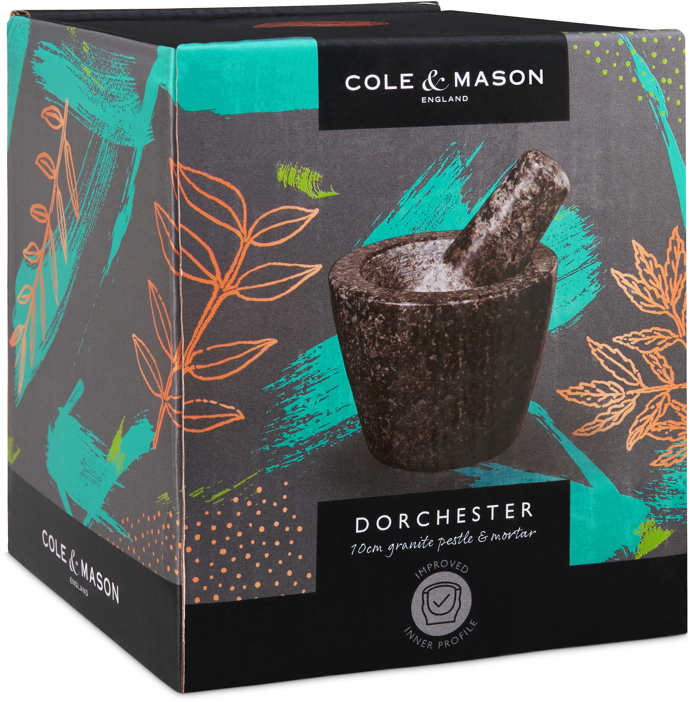 Cole & Mason Mörser »Dorchester«, 10 cm hoher Mörser, inkl. Stößel günstig online kaufen