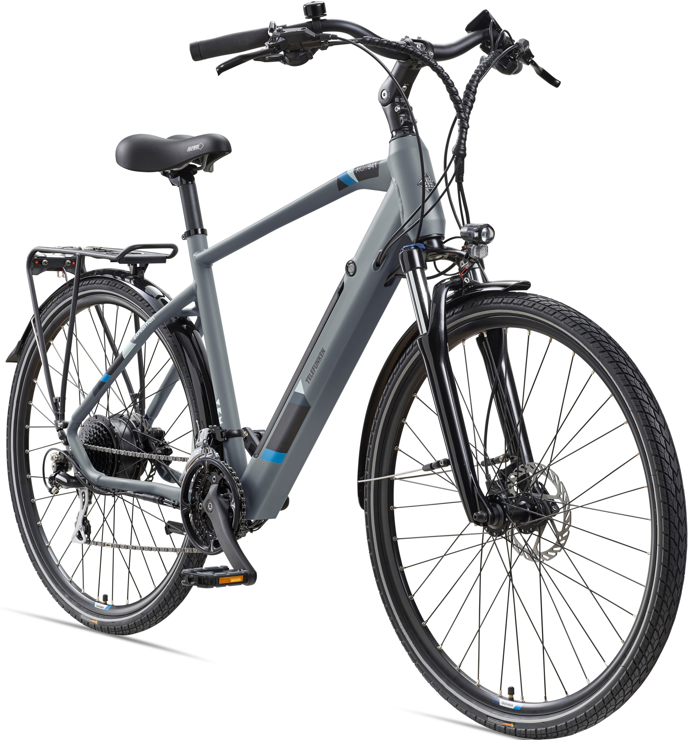 2. Bild von Telefunken E-Bike »Expedition XC941«, 24 Gang, Shimano, Acera, Heckmotor 250 W