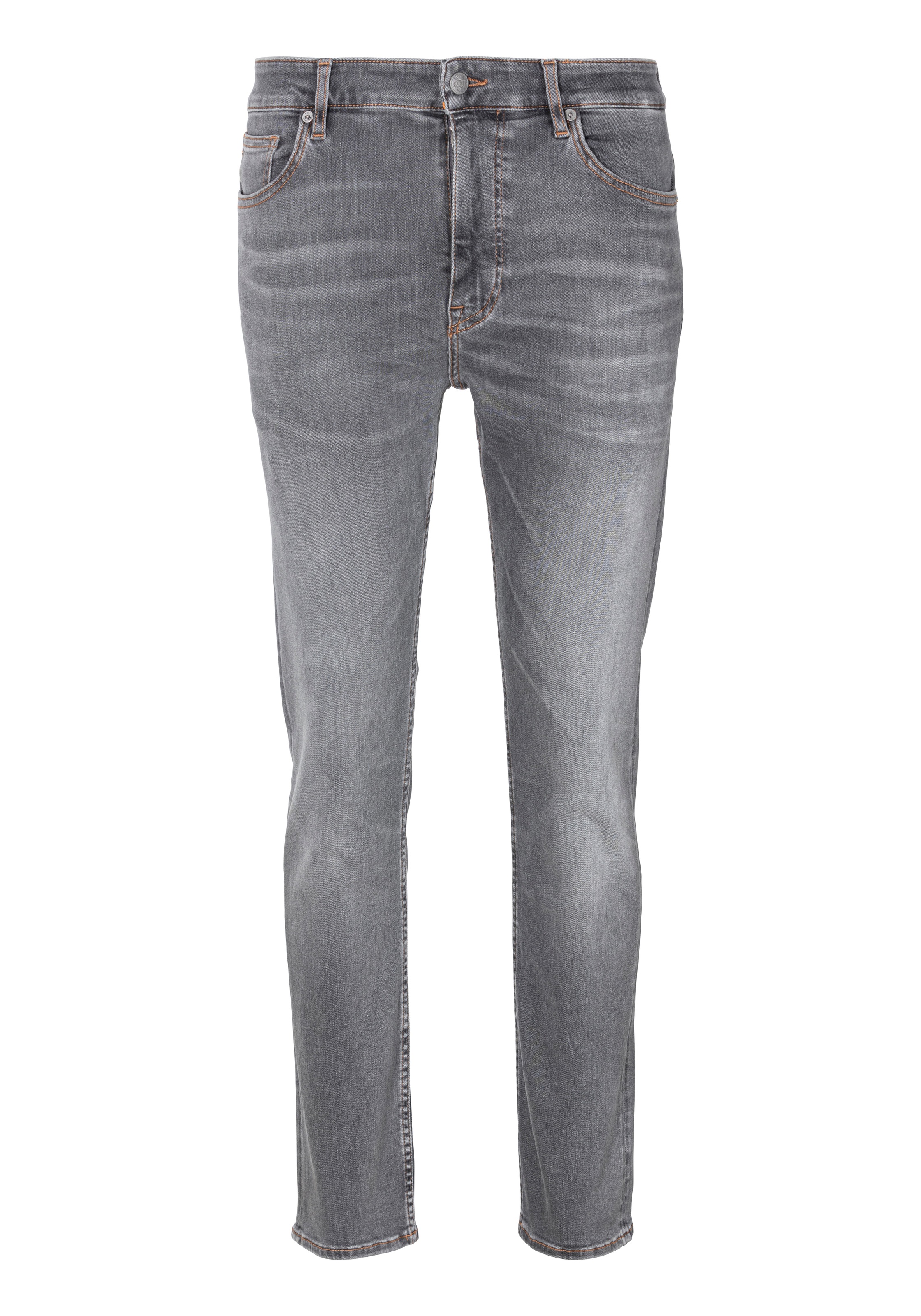 BOSS ORANGE Slim-fit-Jeans »Delaware«, mit BOSS Leder-Badge