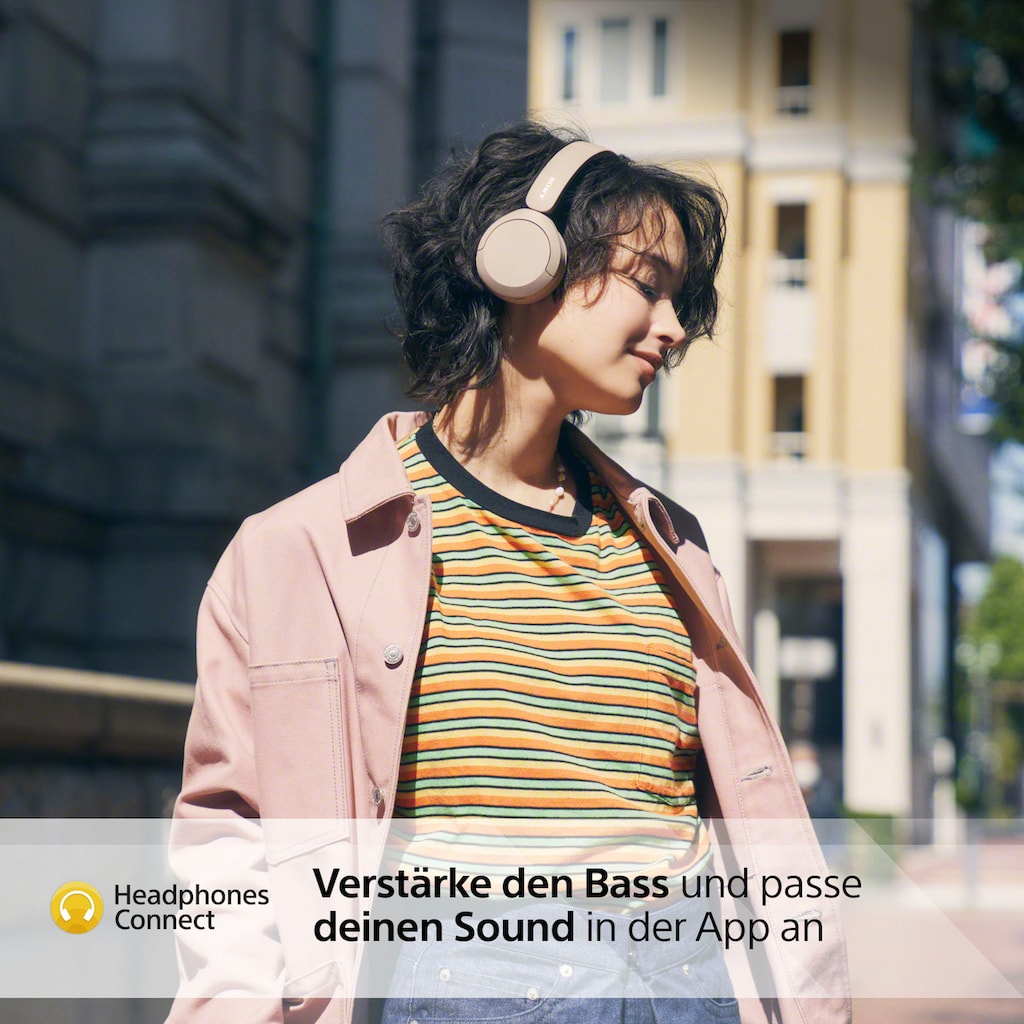 Sony On-Ear-Kopfhörer »WHCH520«, Bluetooth, Freisprechfunktion-Rauschunterdrückung