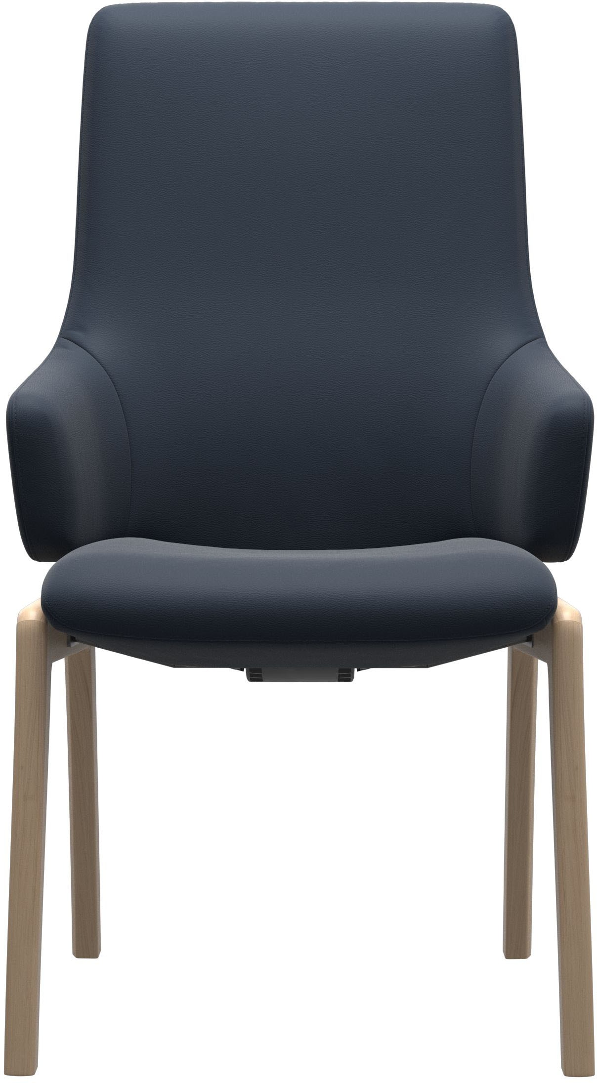 Stressless® Polsterstuhl »Laurel«, Leder PALOMA, High Back mit Armlehne, Größe L, mit abgerundeten Beinen in Eiche