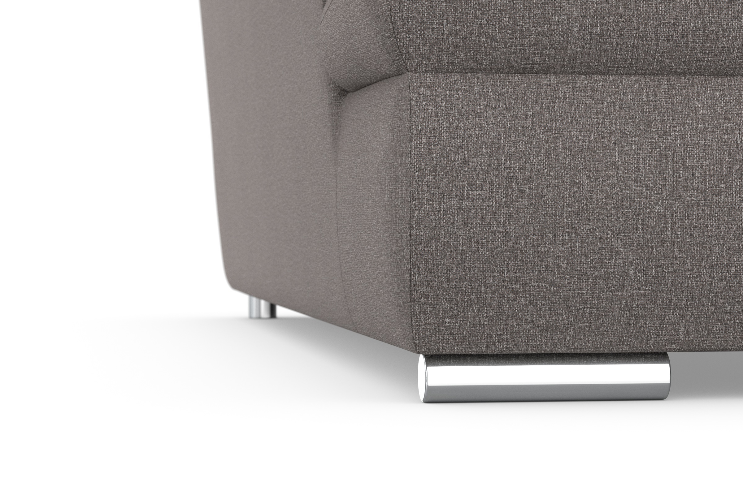 DOMO collection Ecksofa »Mona L-Form«, wahlweise mit Bett- und Armlehnfunktion