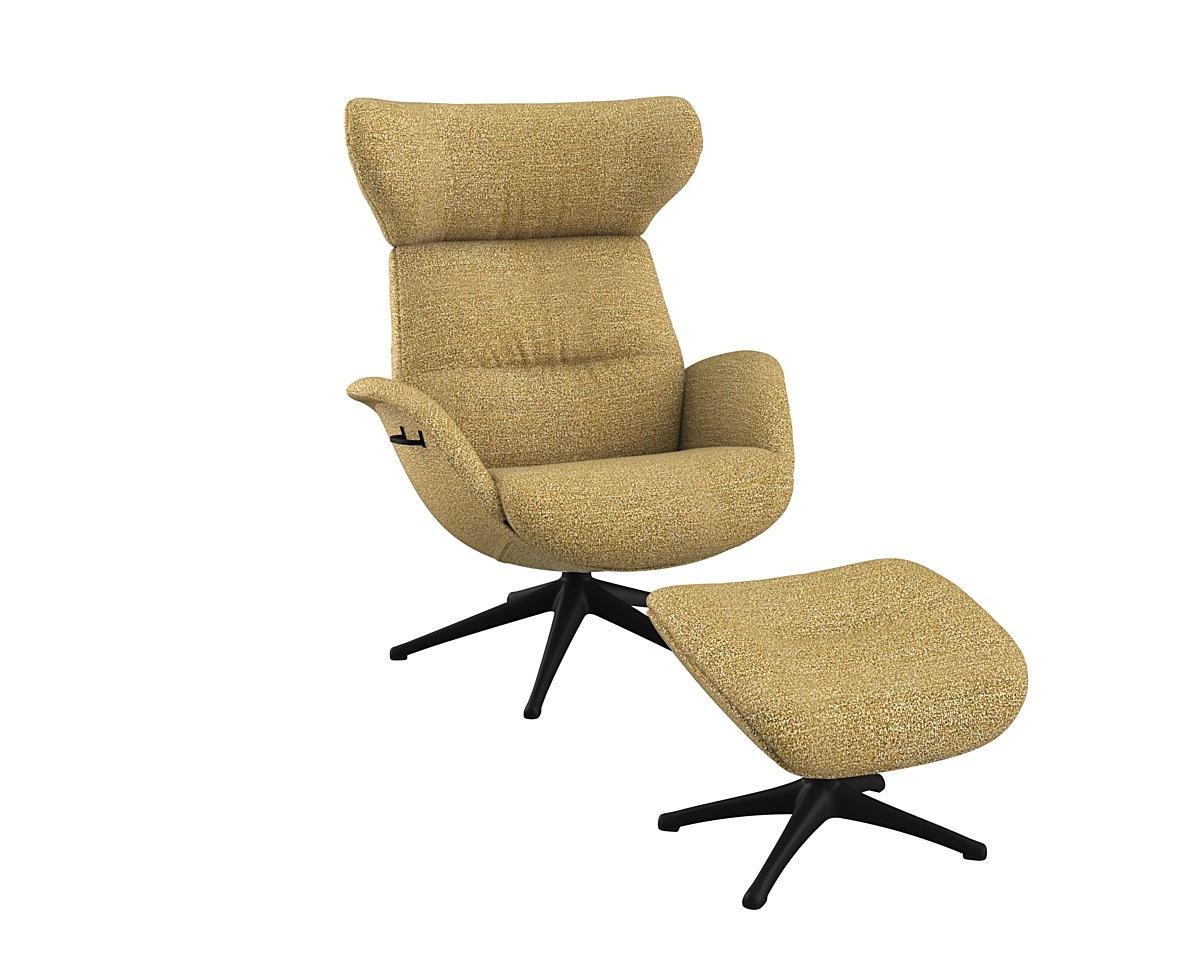 FLEXLUX Relaxsessel »Fernsehsessel More, ergonomisch, drehbar, robuster Fuß günstig online kaufen