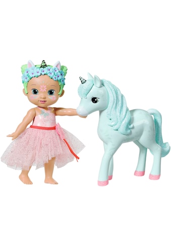 Baby Born Stehpuppe »Storybook Prinzessin Una, 18 cm«, mit Einhorn und Lichteffekten kaufen
