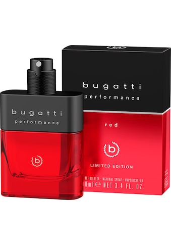 Eau de Toilette »BUGATTI Performance Red Limited Edition EdT 100ml«