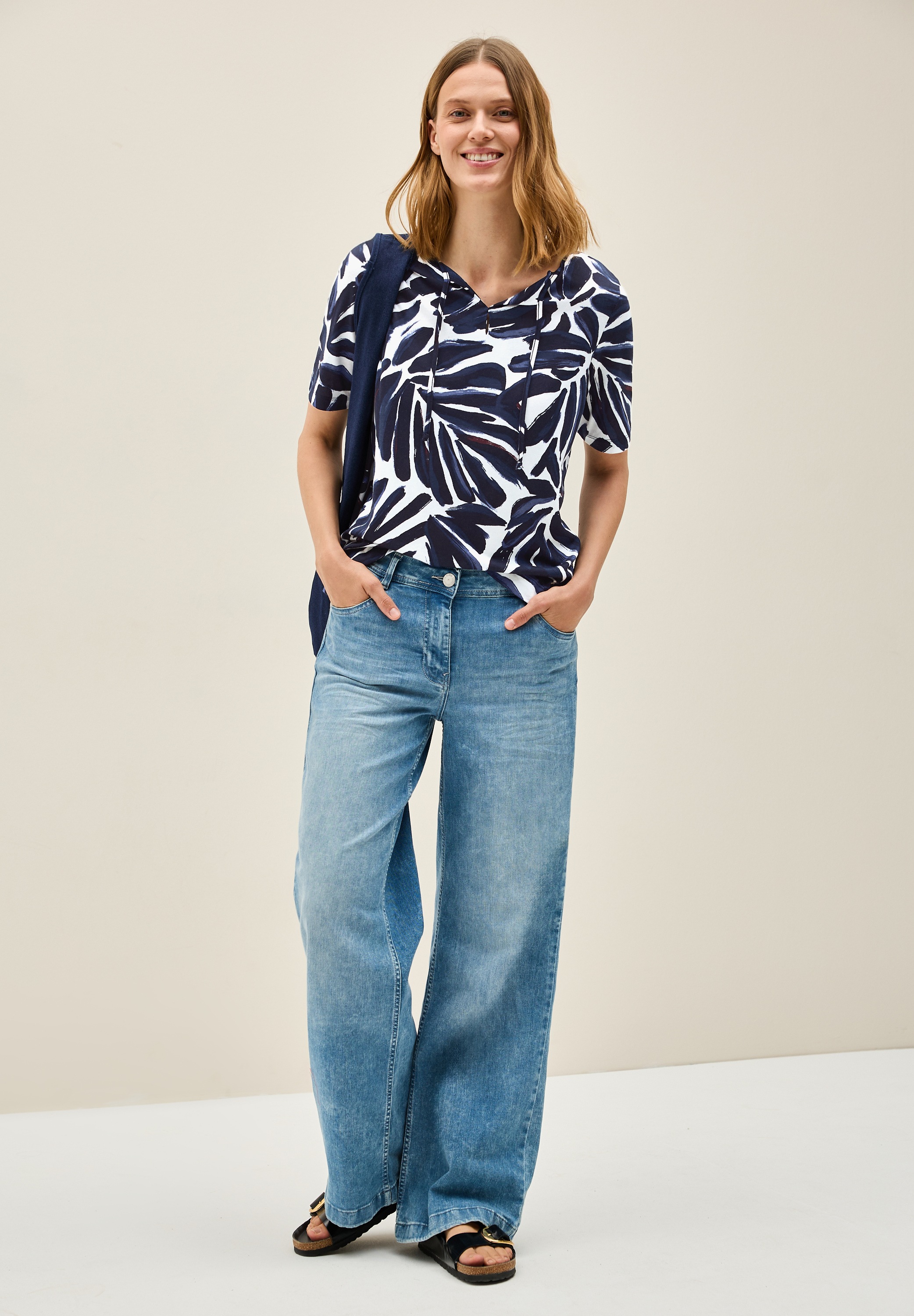 Cecil Print-Shirt, im Tunika-Look