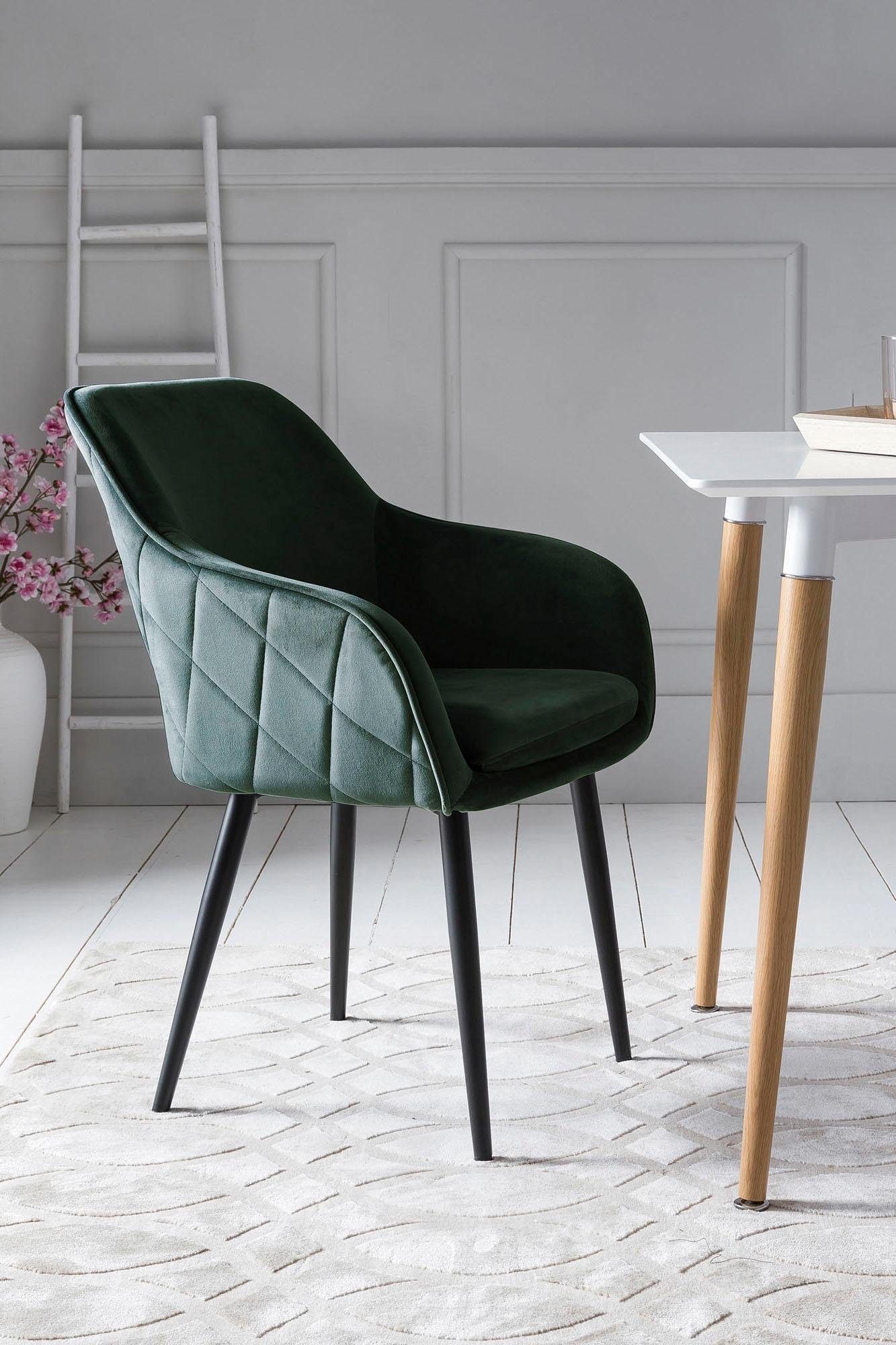 SalesFever Armlehnstuhl »Komfortabler Esszimmerstuhl mit Stil« () mit Diama günstig online kaufen