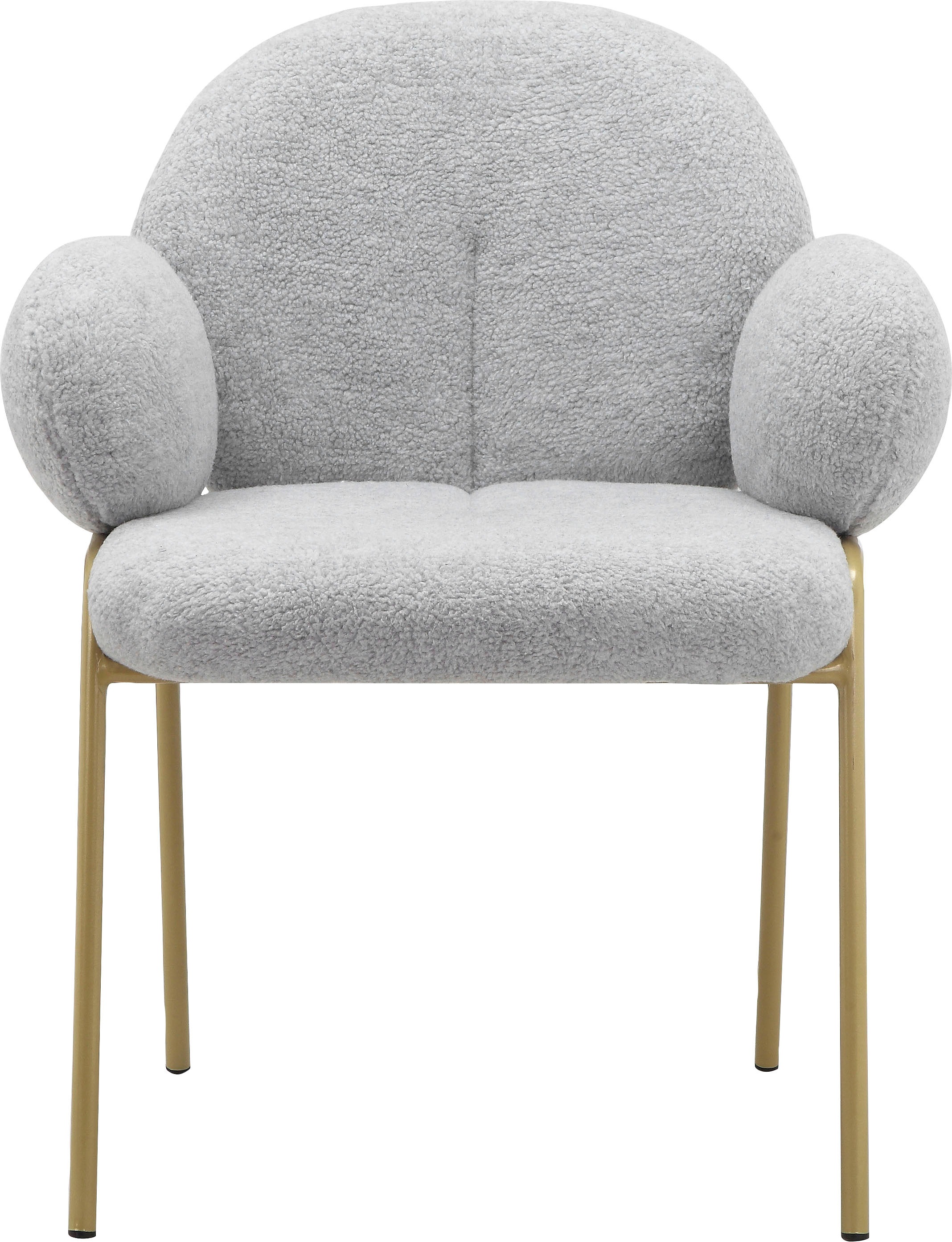 Leonique Esszimmerstuhl »Albie« () 2 Stk.Sitz und Rücken gepolstert, Gestel günstig online kaufen