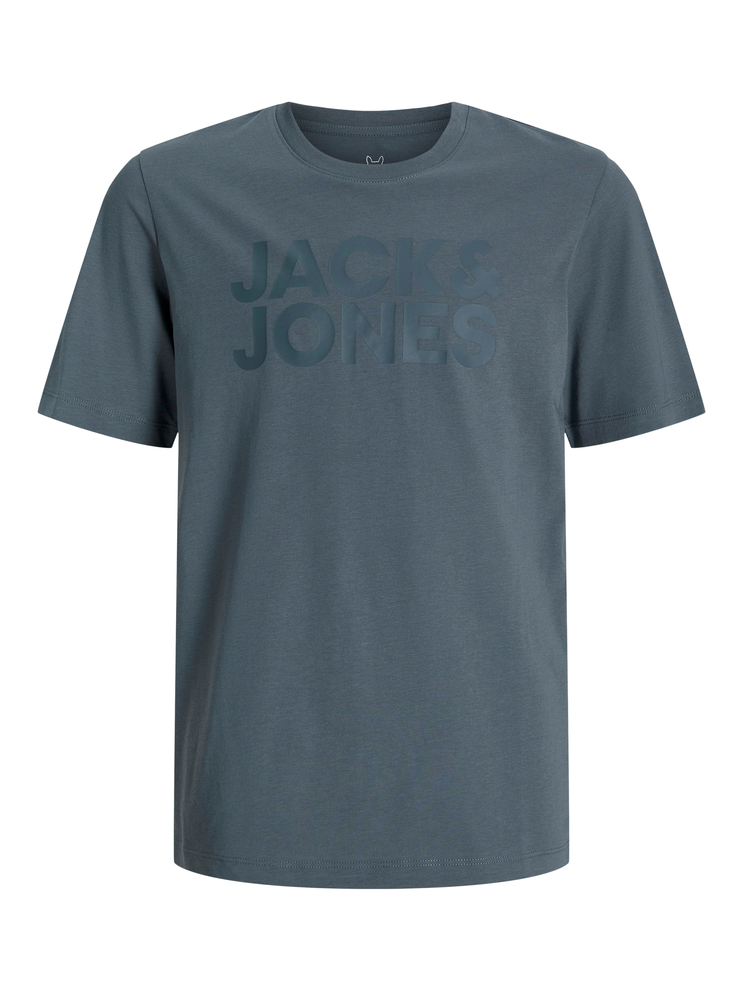 Jack & Jones Junior Rundhalsshirt »JJECORP stylisch, atmungsaktiv, pflegeleicht« bedruckt, casual, regular fit, Jersey, Rundhals