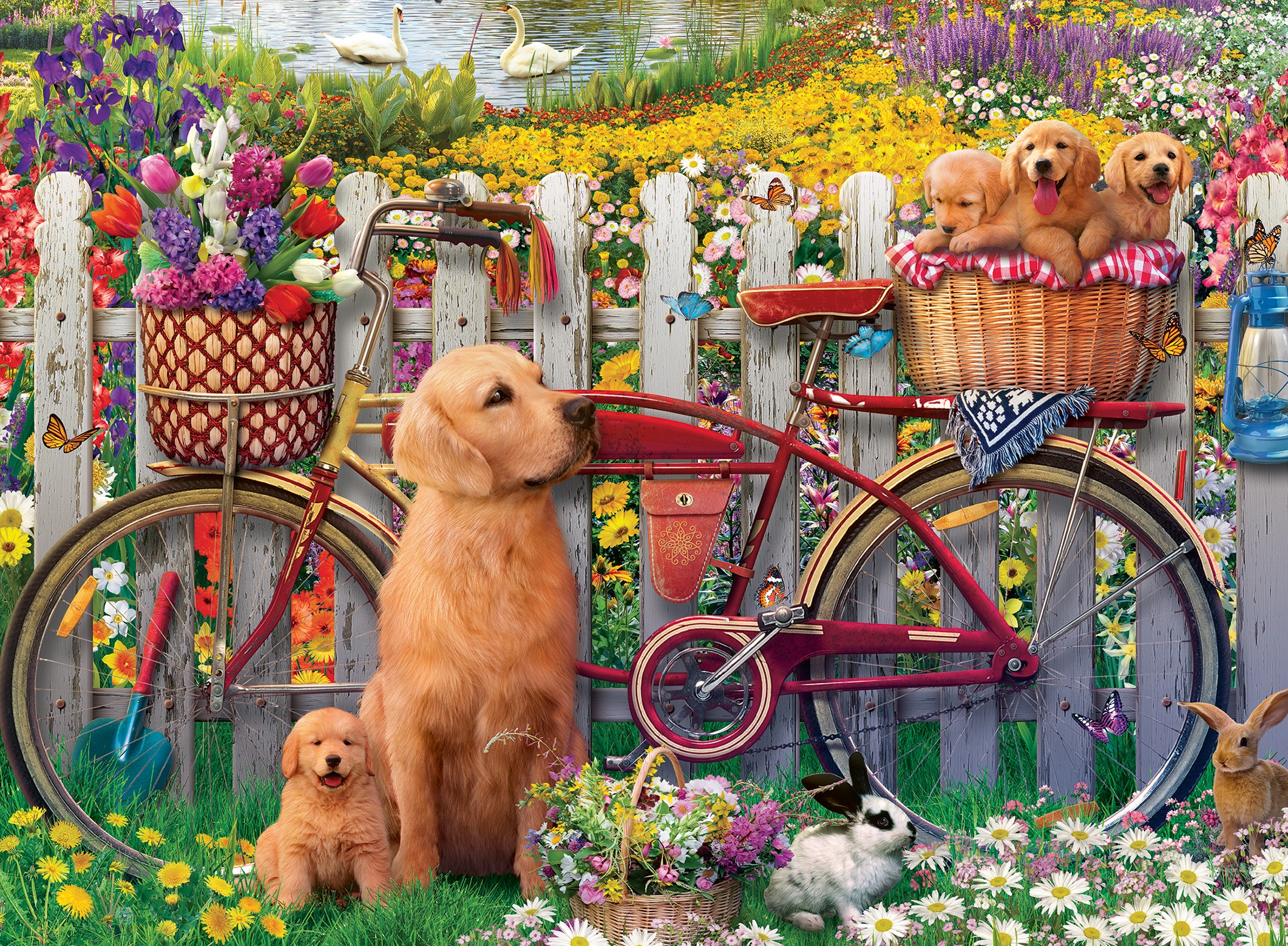 Ravensburger Puzzle »Ausflug ins Grüne«, Made in Germany