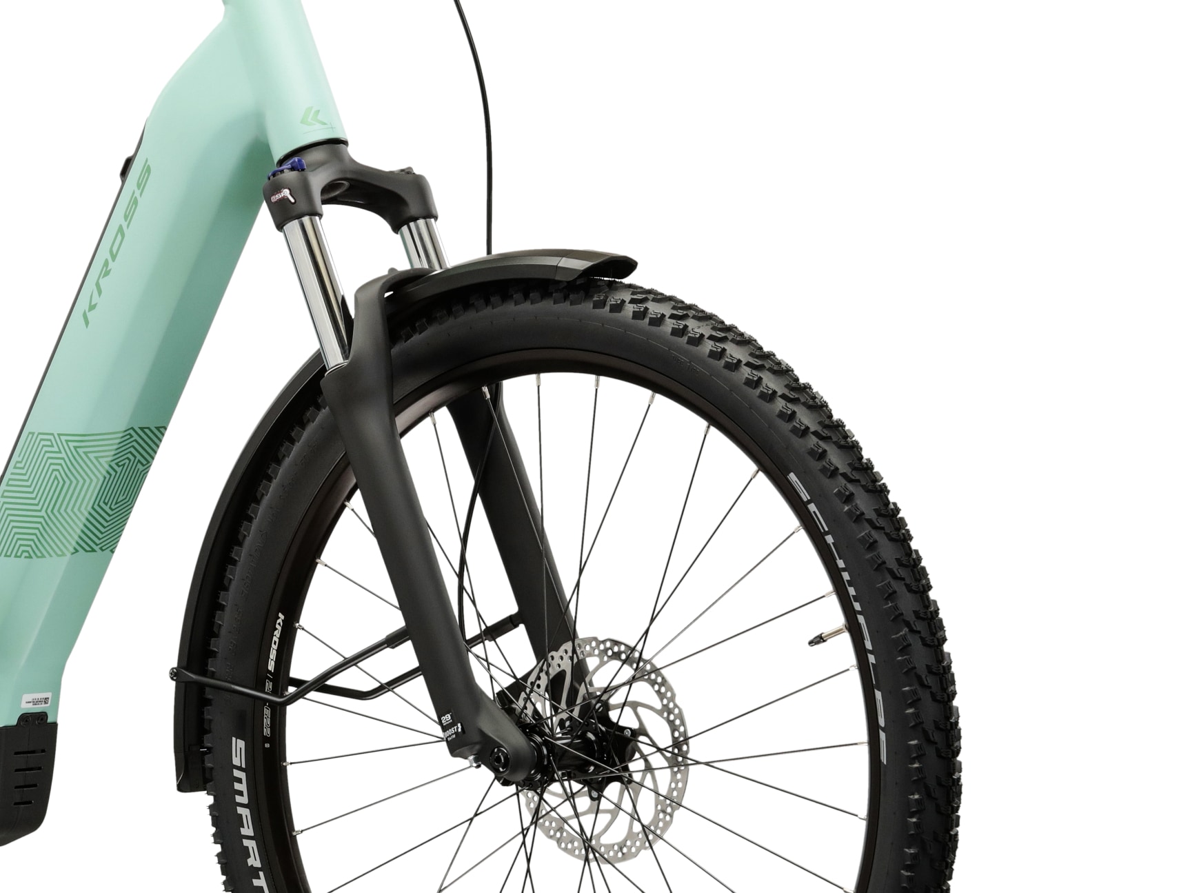 Kross »Influx Hybrid SUV 3.0 21,3Ah / Bosch 800 Wh 29" Grün 10 Gänge 2026« 10 Gang Shimano CUES U6000 Schaltwerk Kettenschaltung Mittelmotor 250 W BOSCH PERFORMANCE LINE PX 36 V/250 W, Mittelmotor
