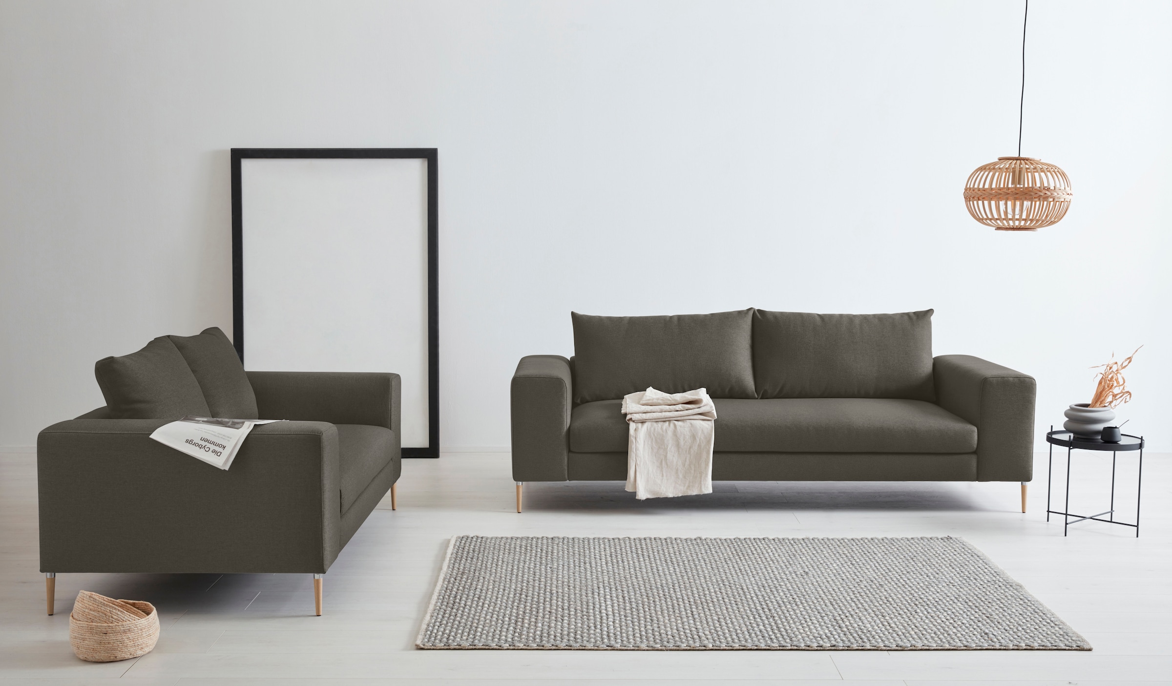 OTTO products 2-Sitzer »Finnja«, mit Recycling-Bezug