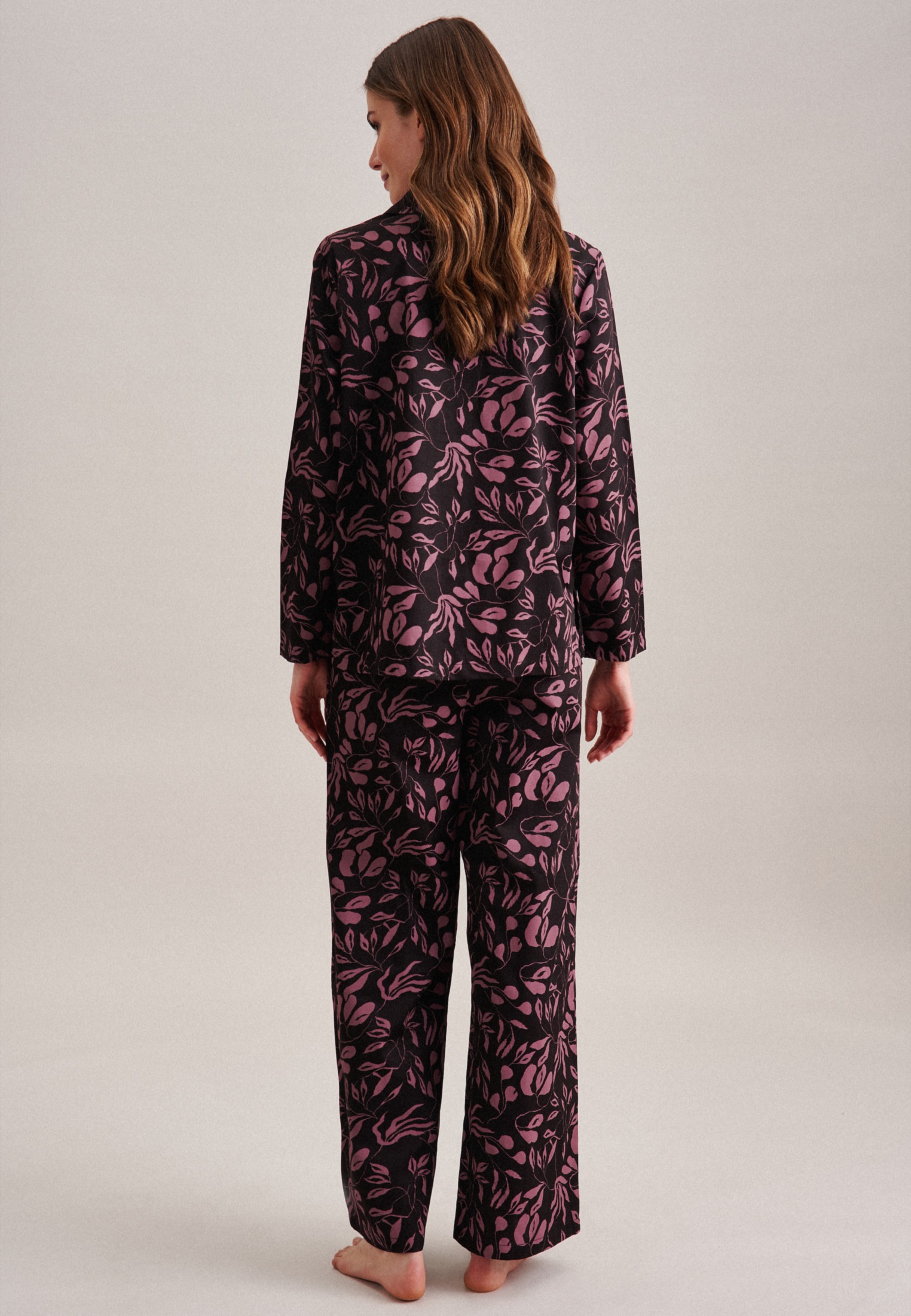seidensticker Pyjama »Schwarze Rose«