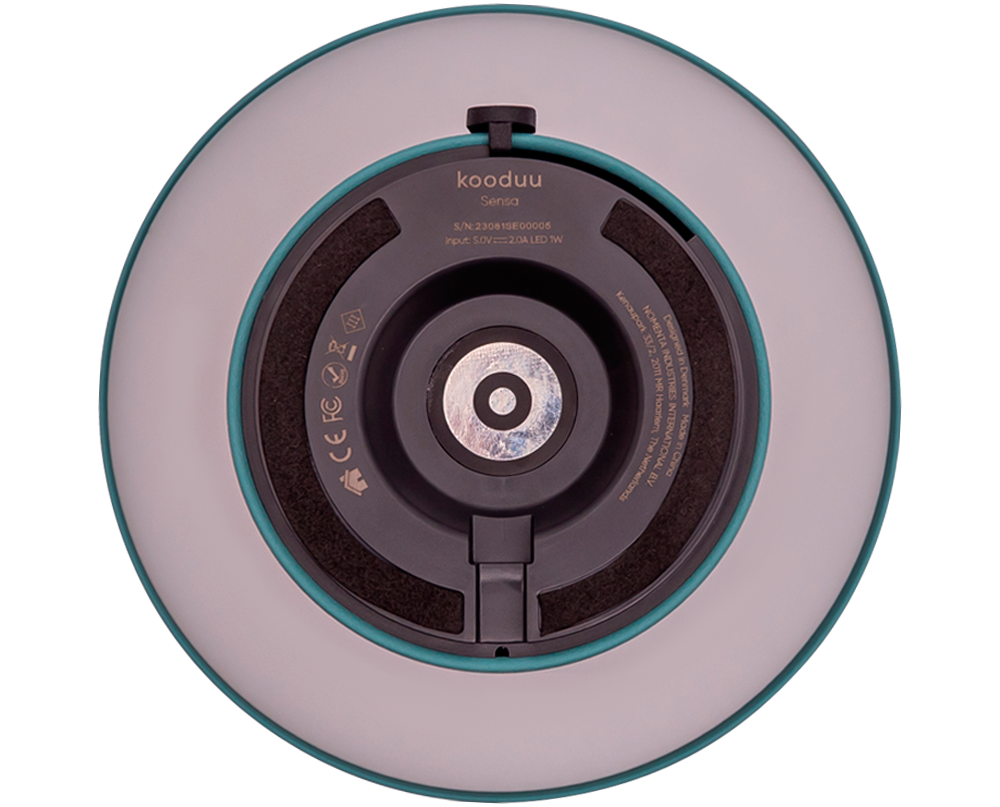 kooduu LED Tischleuchte »Sensa« LED-Modul 1 Stk. Warmweiß LED Dekolicht, Tischlampe