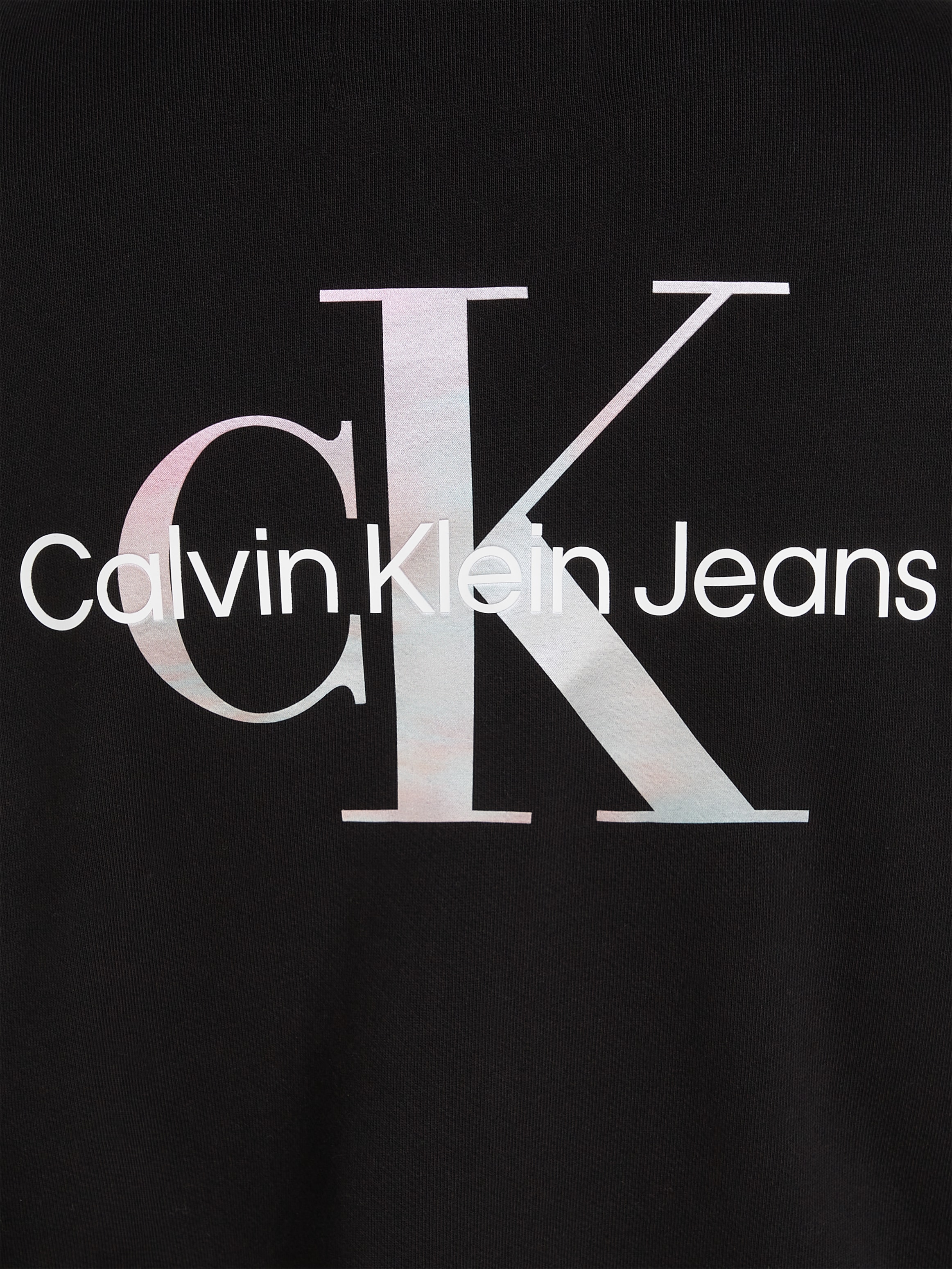 Calvin Klein Jeans Sweatjacke »DIFFUSED MONOLOGO ZIP-THROUGH«, mit Logoschriftzug