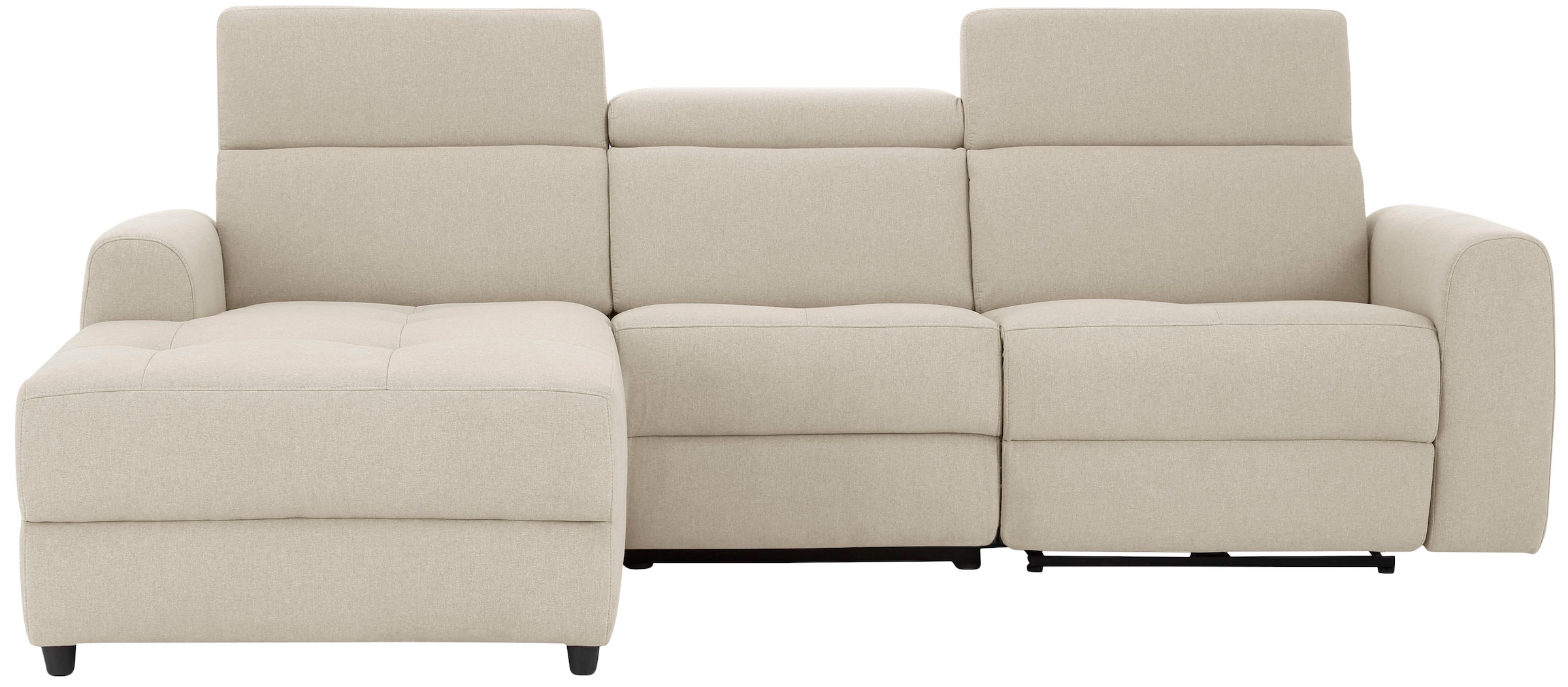 Home affaire Ecksofa "Sentrano, L-Form,", 275 cm, man. o. elektr. Relaxfunk günstig online kaufen