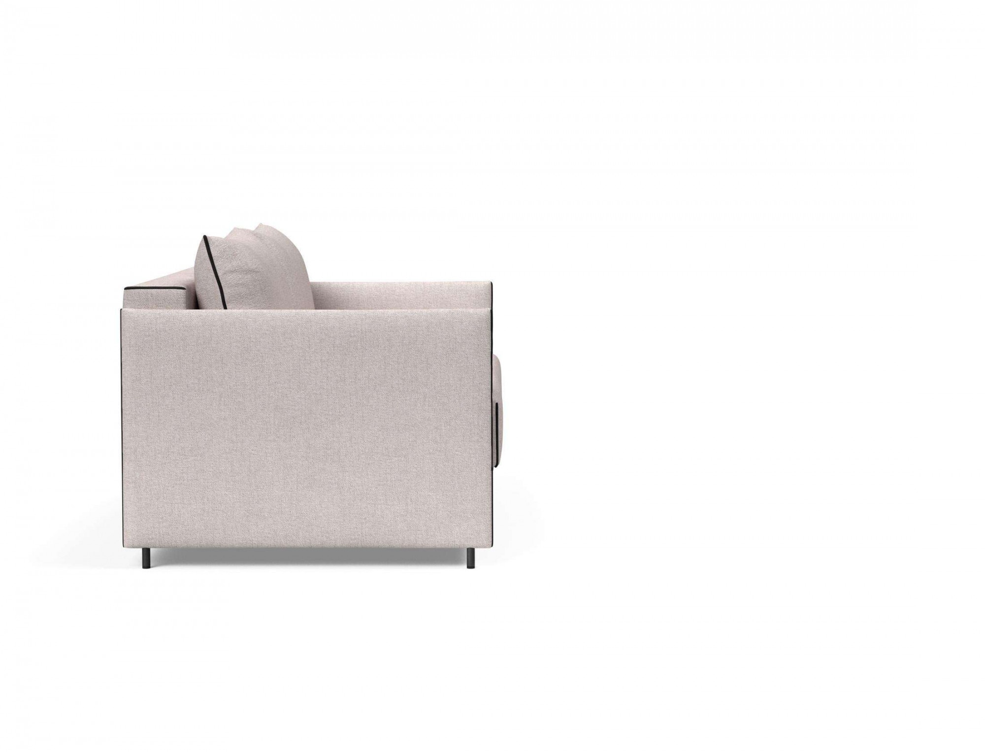 INNOVATION LIVING ™ 3-Sitzer »Luoma, große Liegefläche, Schlafsofa«, Multifunktionssofa mit schmalen Armlehnen, Kontrastnähen, Bettfunktion