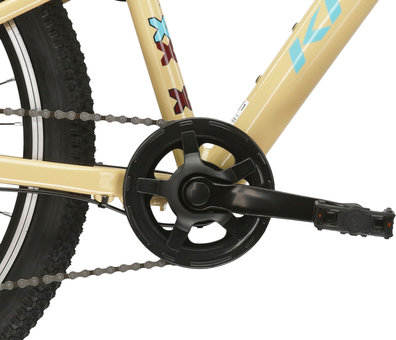 Kross Kinderfahrrad »Kinder-MTB Level Jr 1.0«, 8 Gang, Shimano, TOURNEY TX800 Schaltwerk, Kettenschaltung