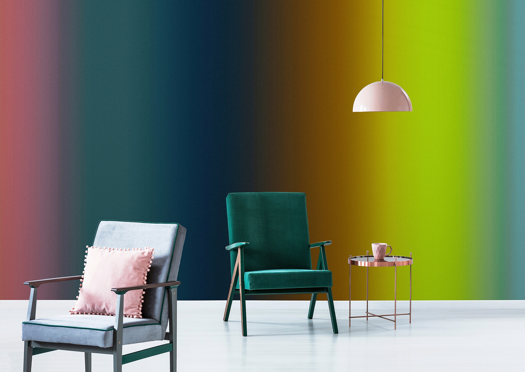 living walls Fototapete »Walls by Patel Over The Rainbow«, Vlies, Wand